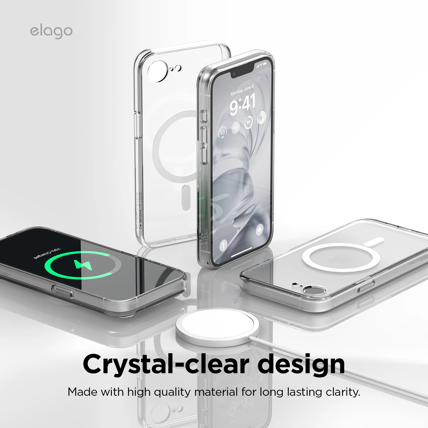 elago Hybrid MagSafe iPhone 17e MagSafe tok