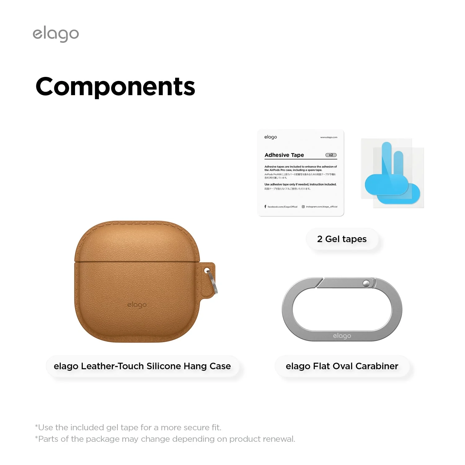 elago Leather-Touch AirPods 5 / 4 szilikon tok - sötétzöld