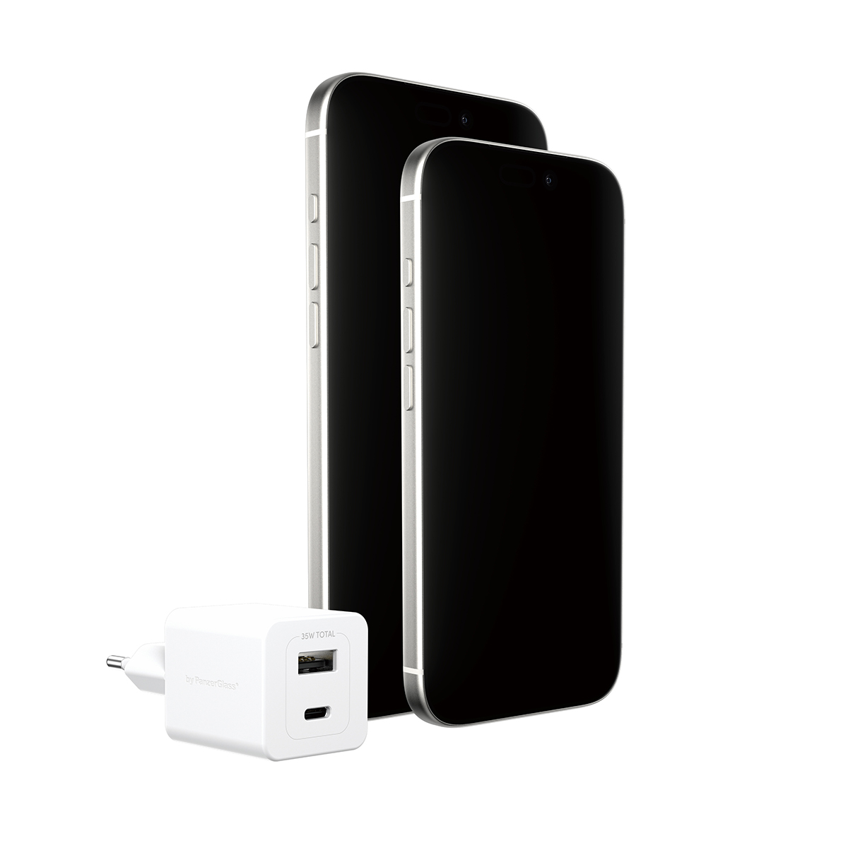 empower by PanzerGlass 35W USB-C + USB-A töltő adapter