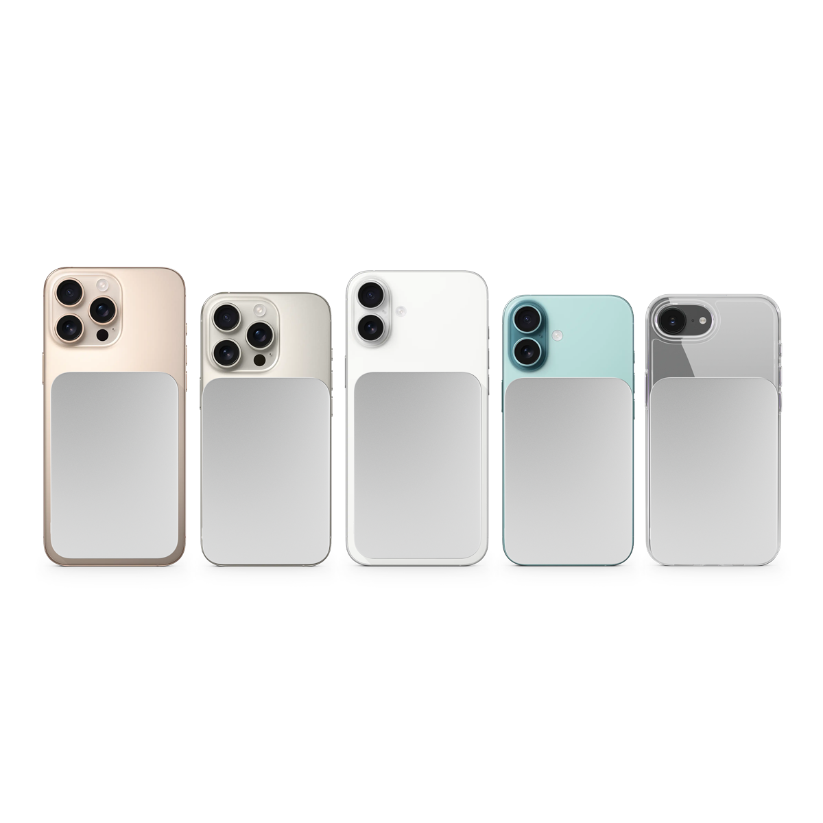 EPICO 3000mAh vékony Qi2 kompatibilis mágneses powerbank - ezüst
