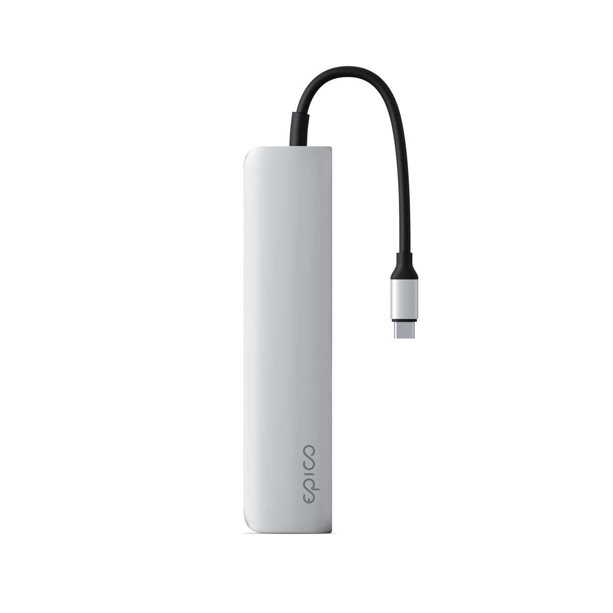 epico 6in1 USB-C hub - ezüst