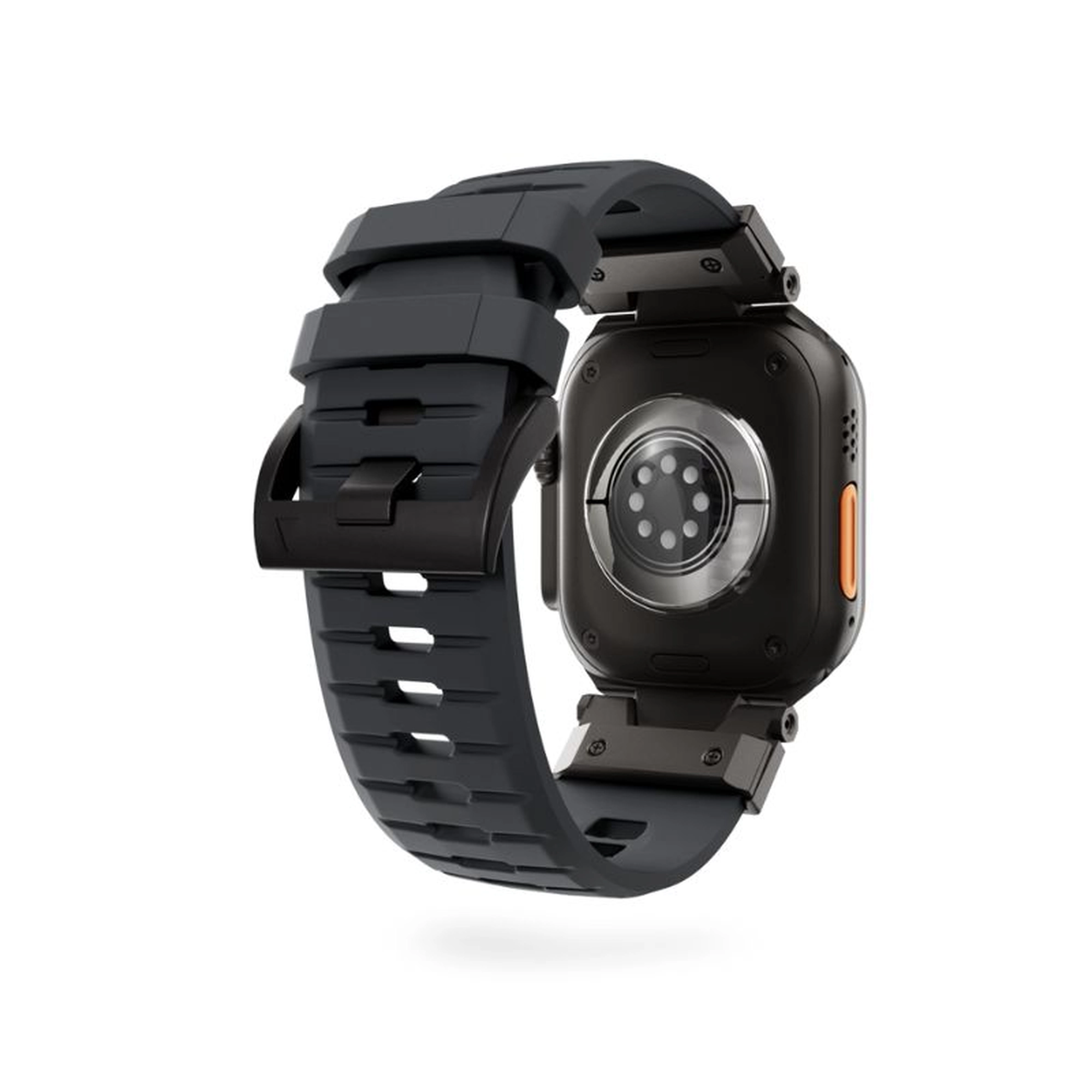 epico FKM Rubber Pro sport Apple Watch szíj 42/44/45/46/49mm - fekete