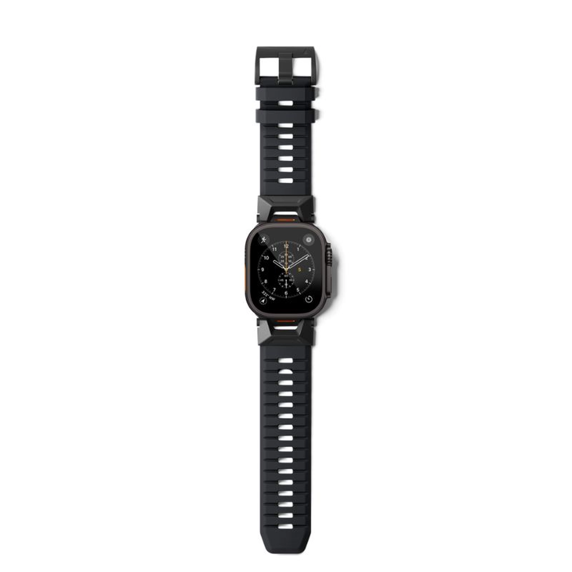epico FKM Rubber Pro sport Apple Watch szíj 42/44/45/46/49mm - fekete