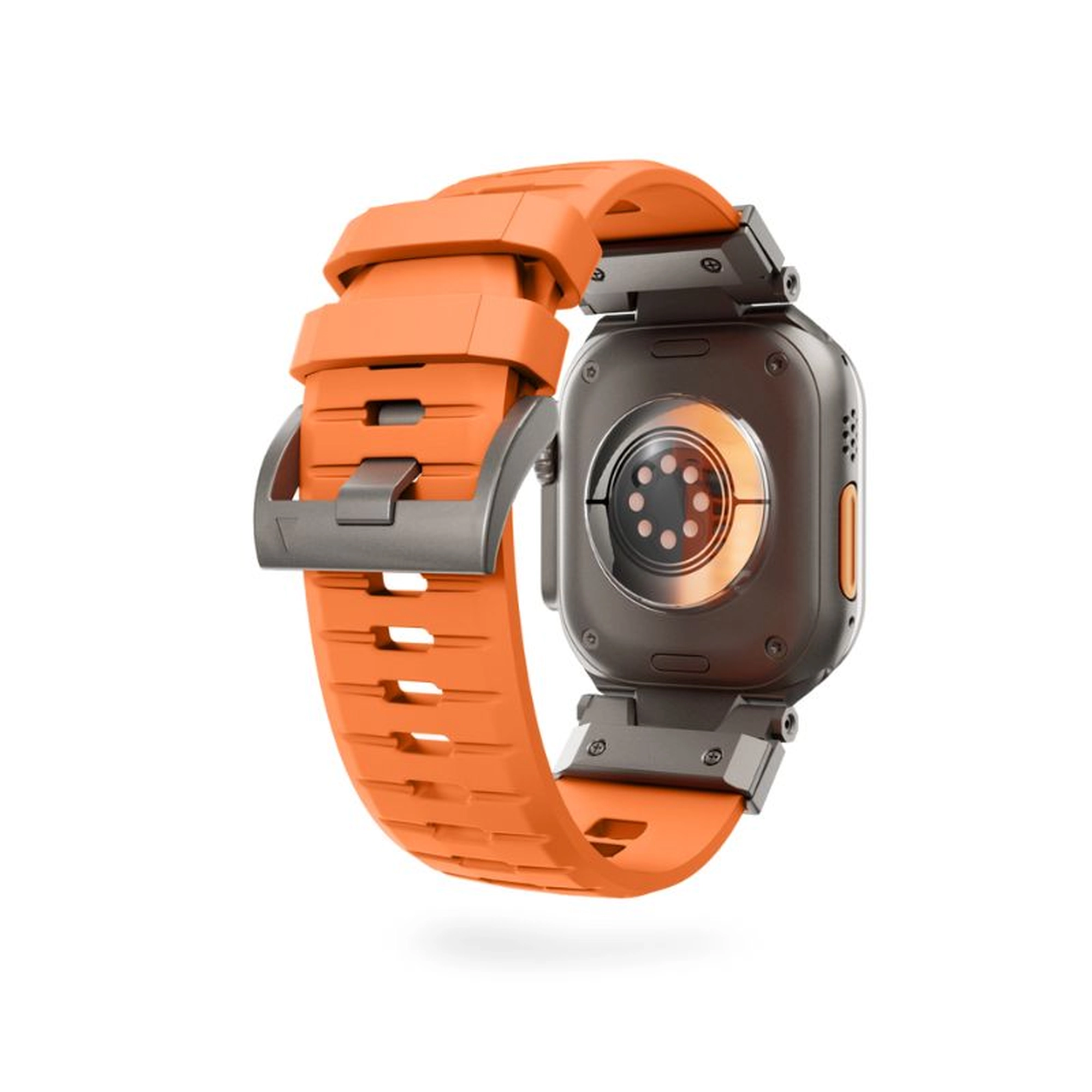 epico FKM Rubber Pro sport Apple Watch szíj 42/44/45/46/49mm - narancssárga