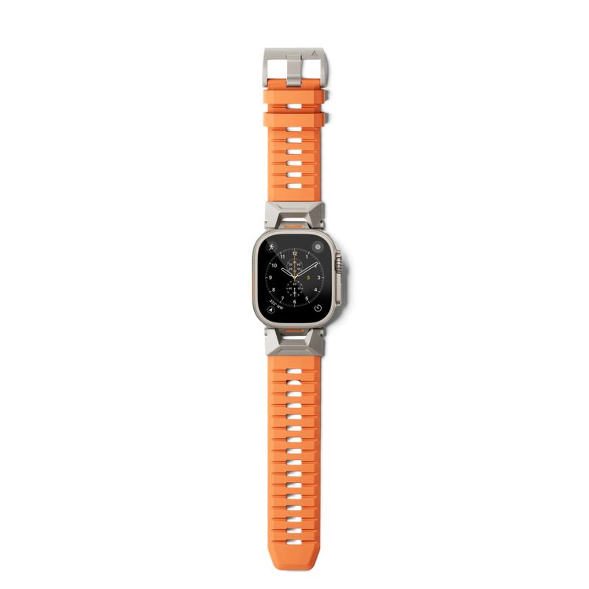 epico FKM Rubber Pro sport Apple Watch szíj 42/44/45/46/49mm - narancssárga