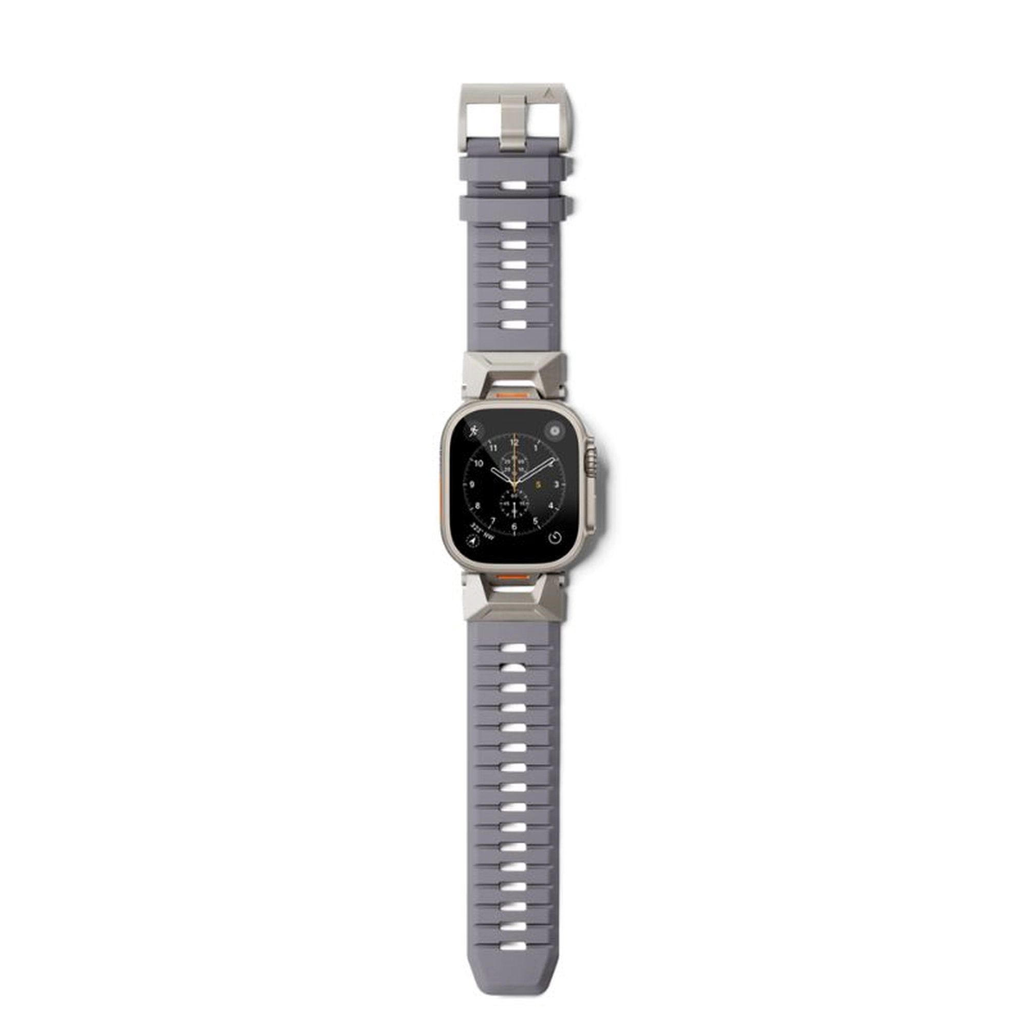 epico FKM Rubber Pro sport Apple Watch szíj 42/44/45/46/49mm - szürke