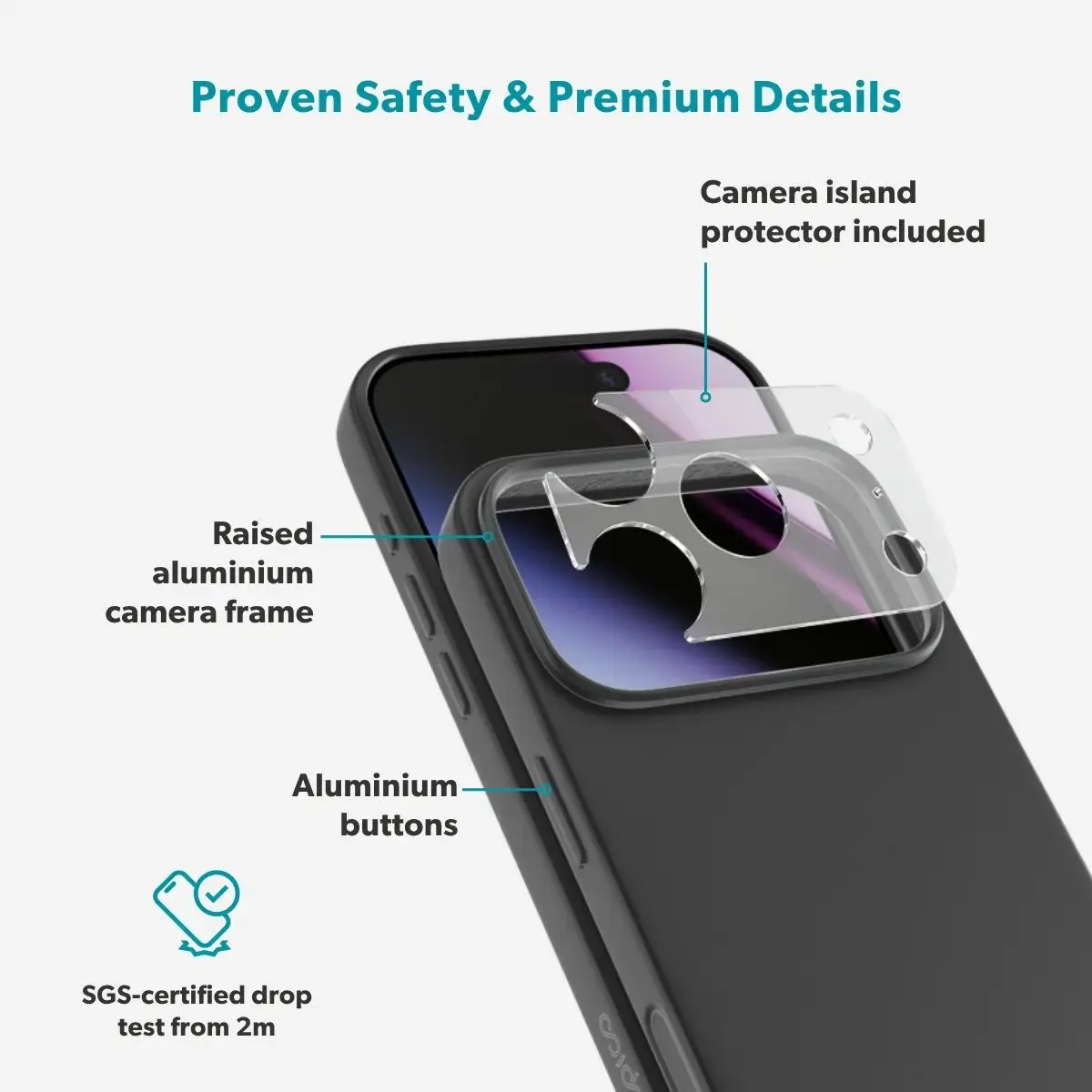 epico Mag+ Silicone Pro iPhone 17 és 18 Pro tok - fekete