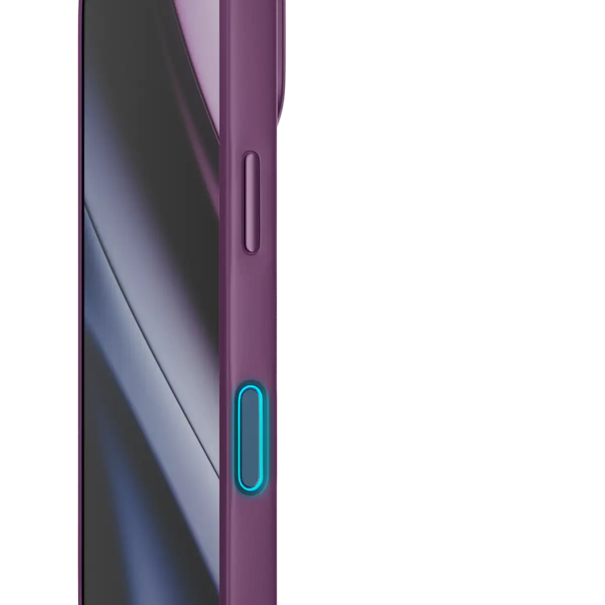 epico Mag+ Silicone Pro iPhone 17 és 18 Pro tok - sötétlila