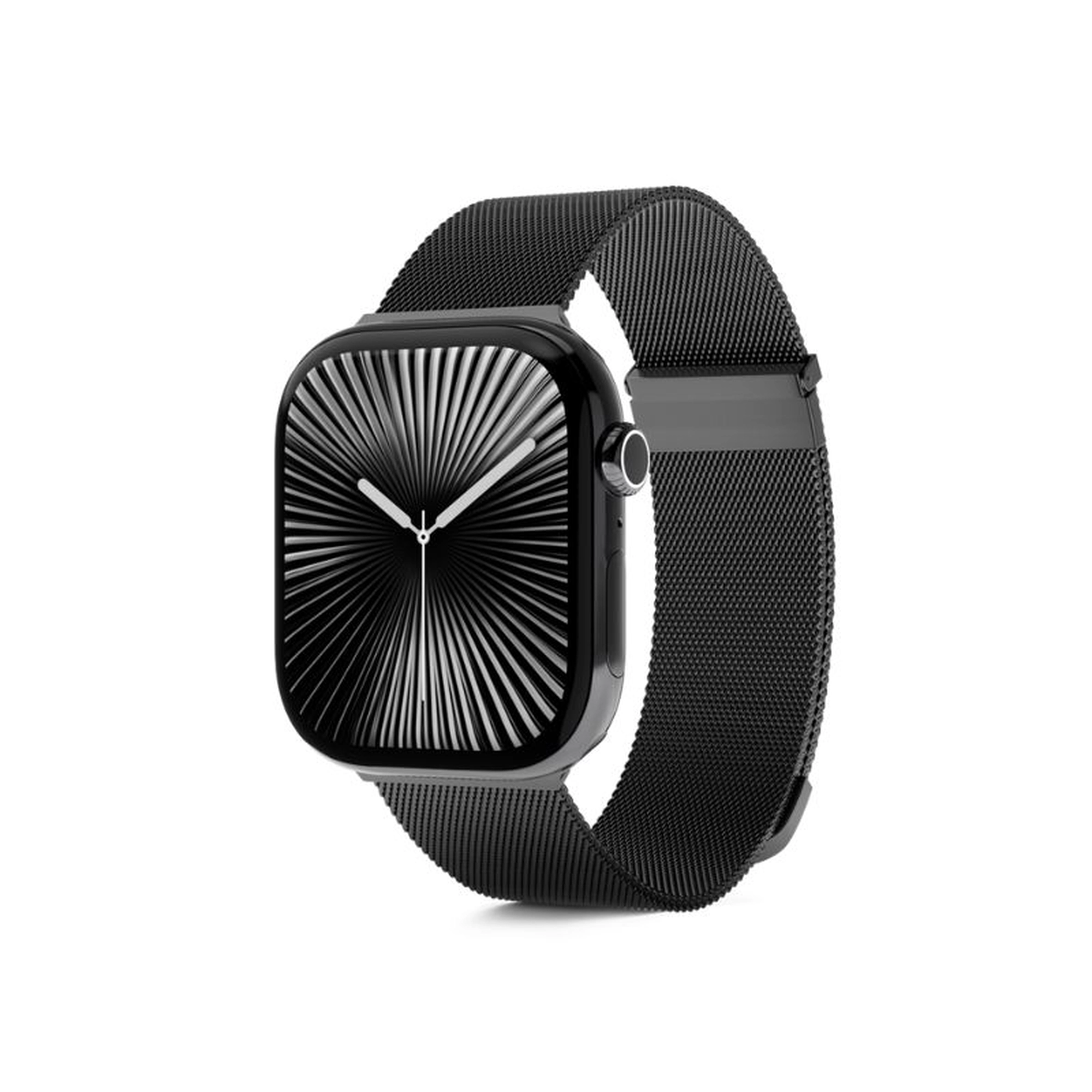 epico Milanese+ fém milánói Apple Watch szíj 38/40/41/42mm - asztroszürke