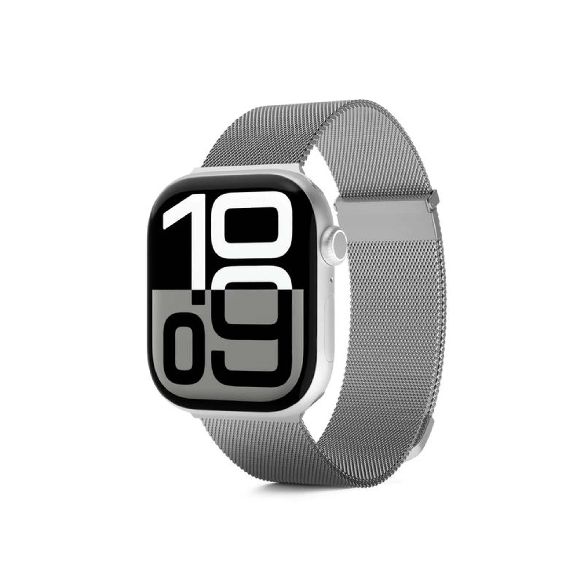 epico Milanese+ fém milánói Apple Watch szíj 38/40/41/42mm - ezüst