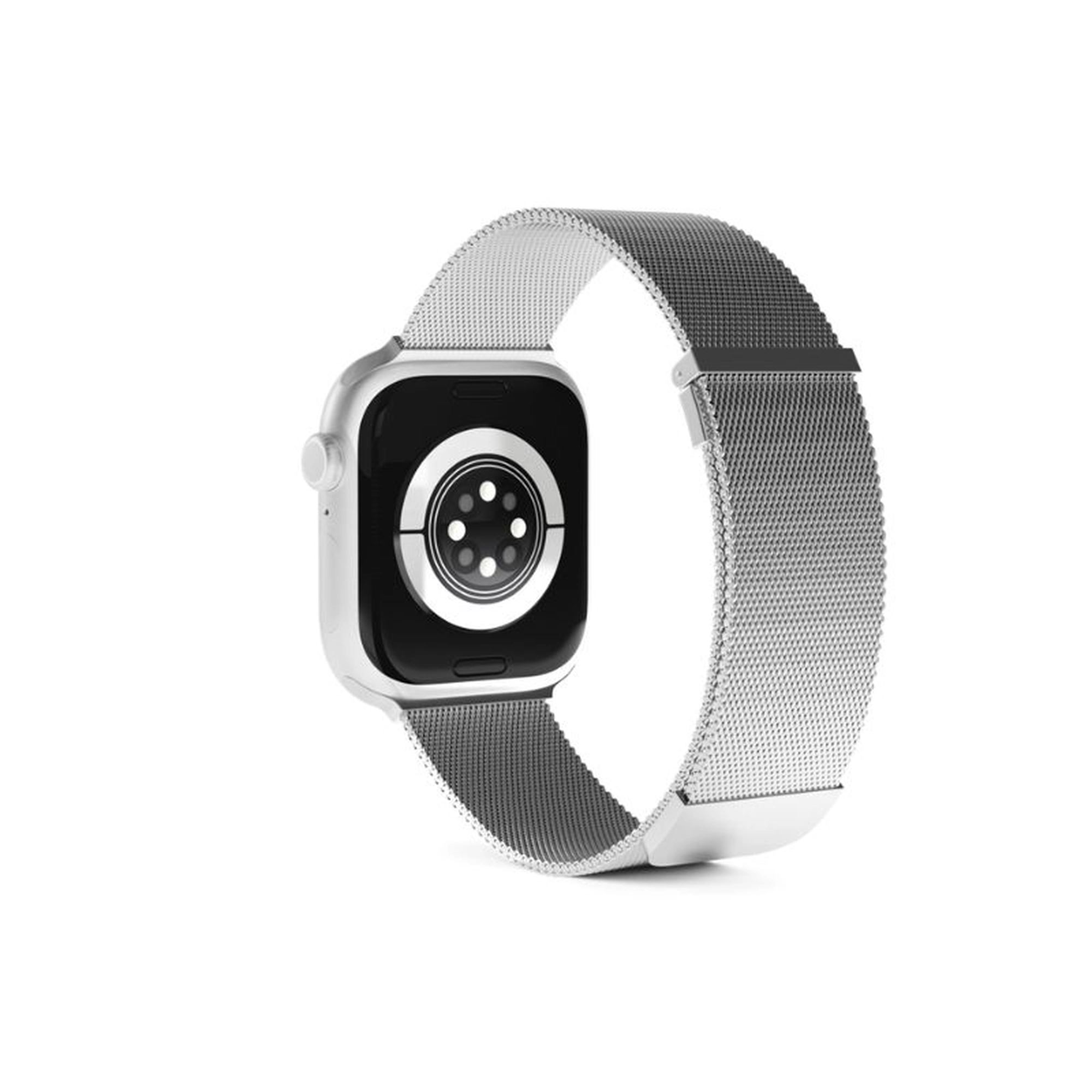 epico Milanese+ fém milánói Apple Watch szíj 38/40/41/42mm - ezüst