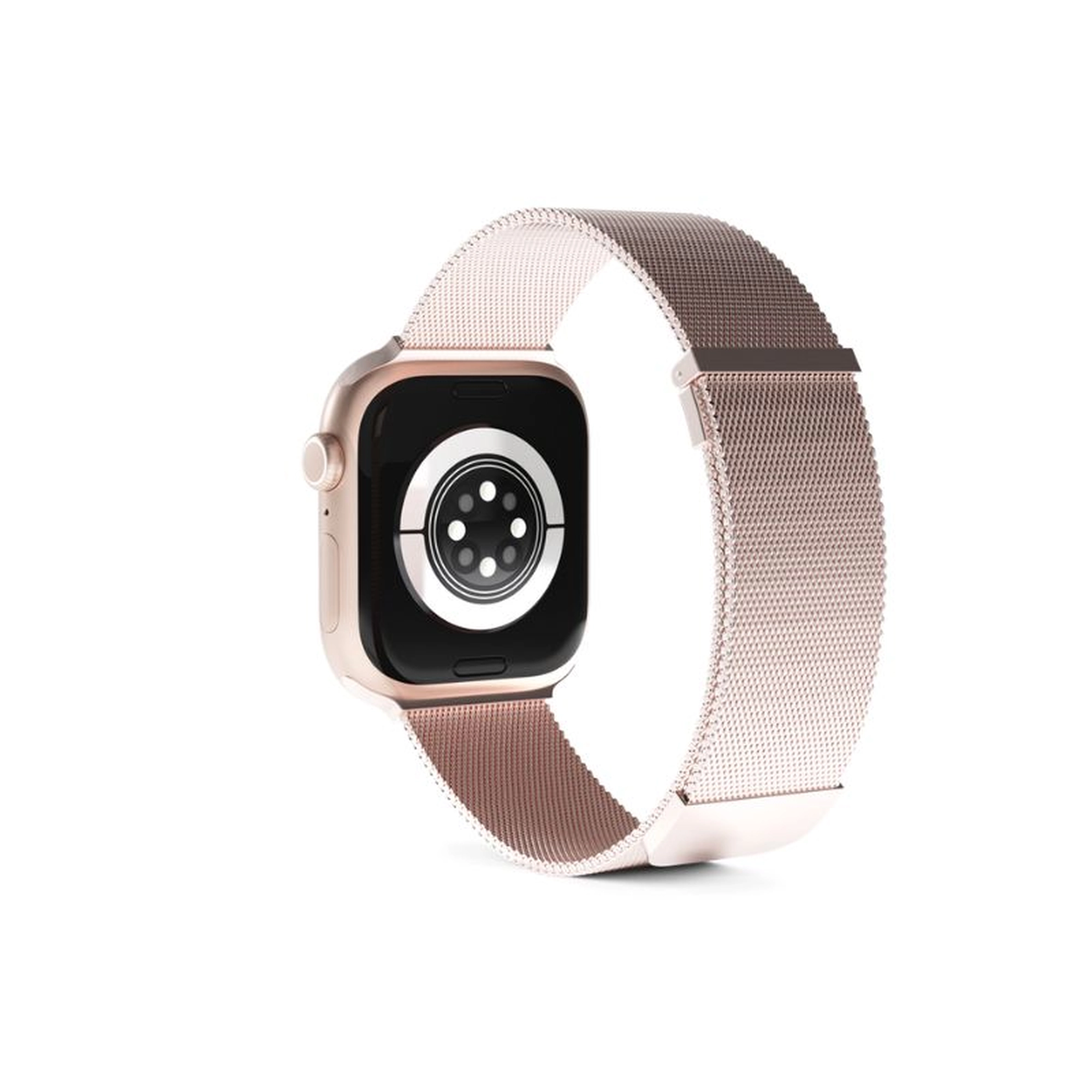 epico Milanese+ fém milánói Apple Watch szíj 42/44/45/46/49mm - rozéarany
