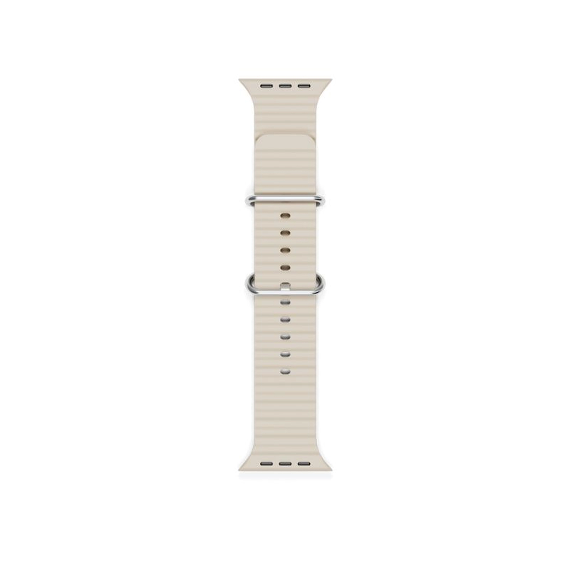 epico Ocean sport Apple Watch szíj 42/44/45/46/49mm - elefántcsont