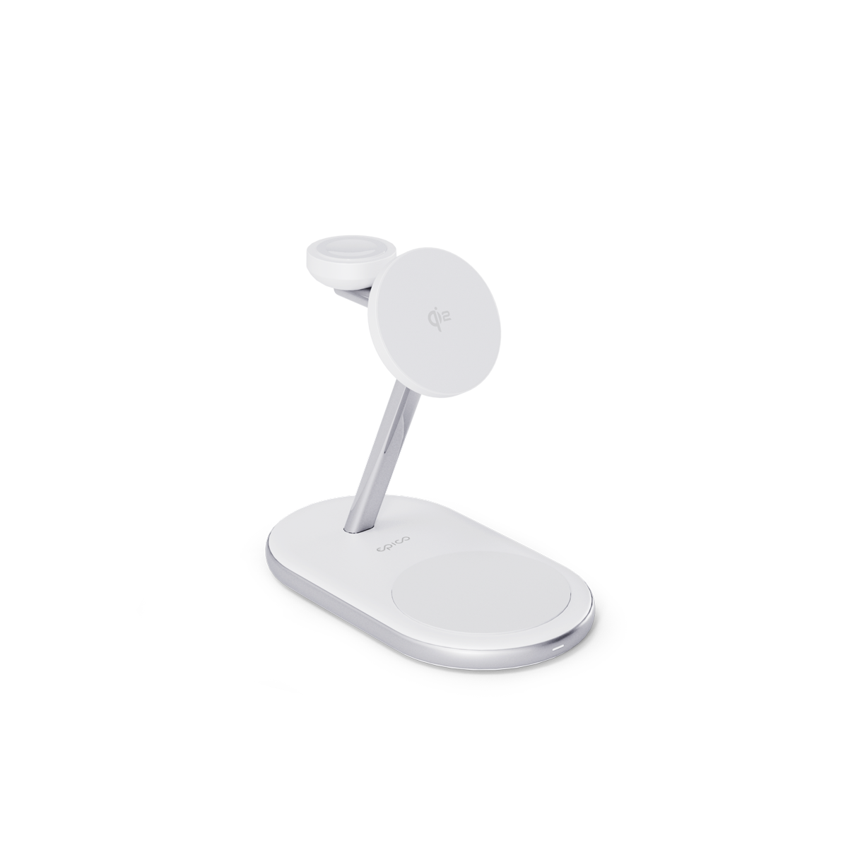 epico Ultrabase EX60 Qi2 3in1 MagSafe vezeték nélküli töltő fali adapterrel és USB-C kábellel - fehér