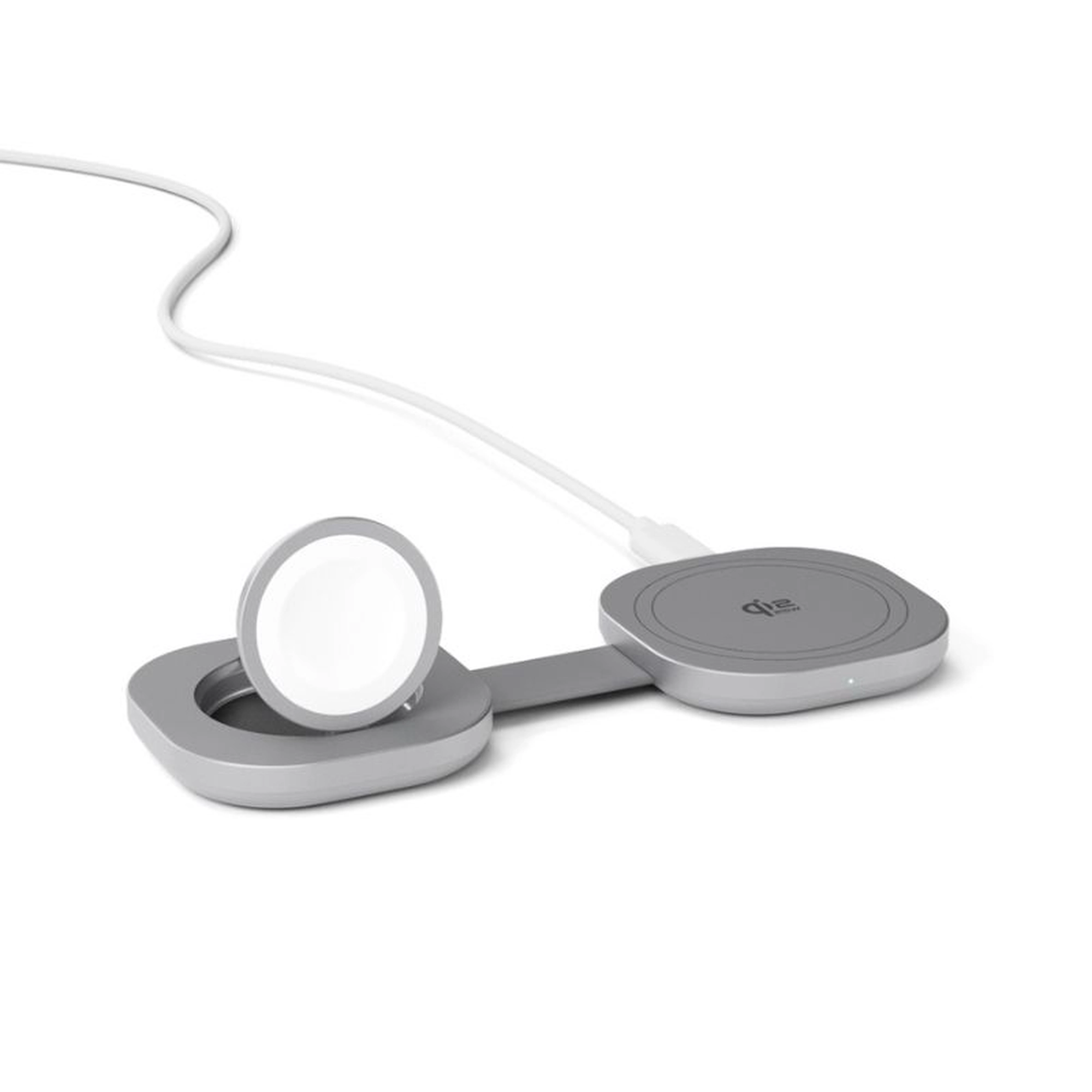 epico UltraBase Qi2 25W 2in1 összecsukható MagSafe töltő - ezüst