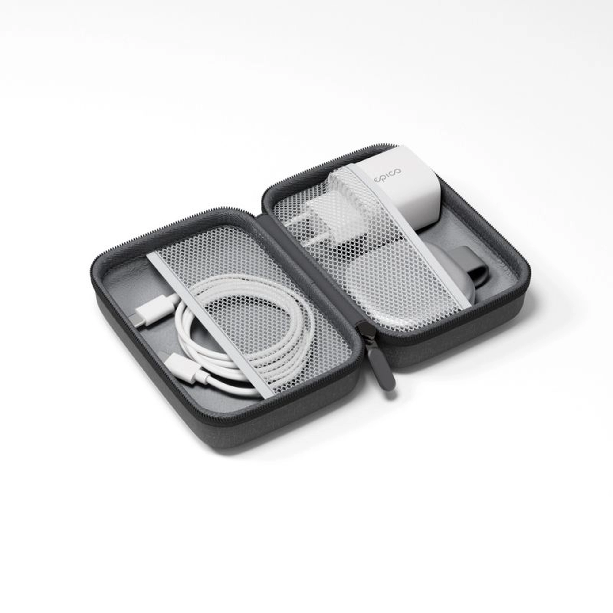 epico UltraBase Qi2 25W 2in1 összecsukható MagSafe töltő - ezüst