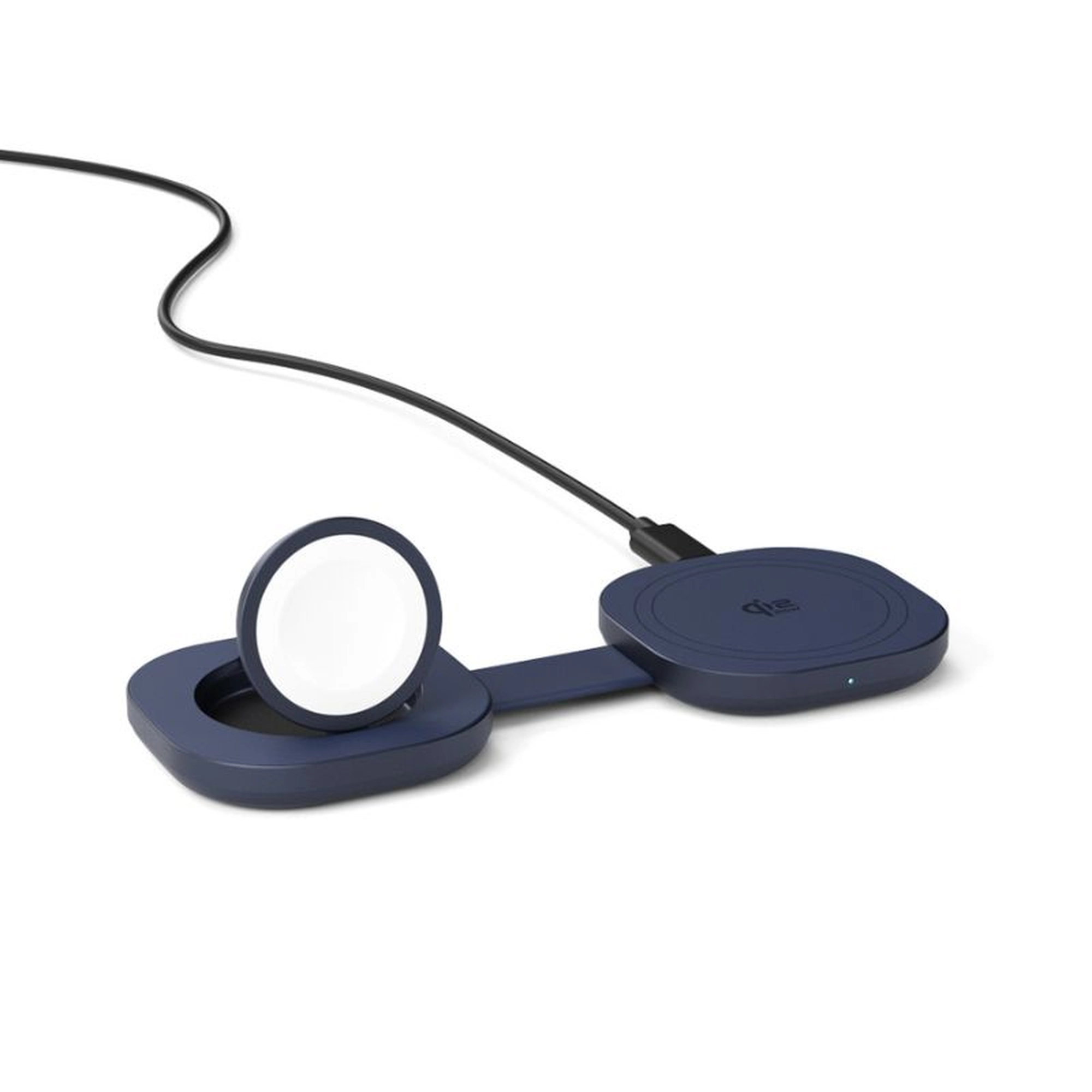 epico UltraBase Qi2 25W 2in1 összecsukható MagSafe töltő - mélykék