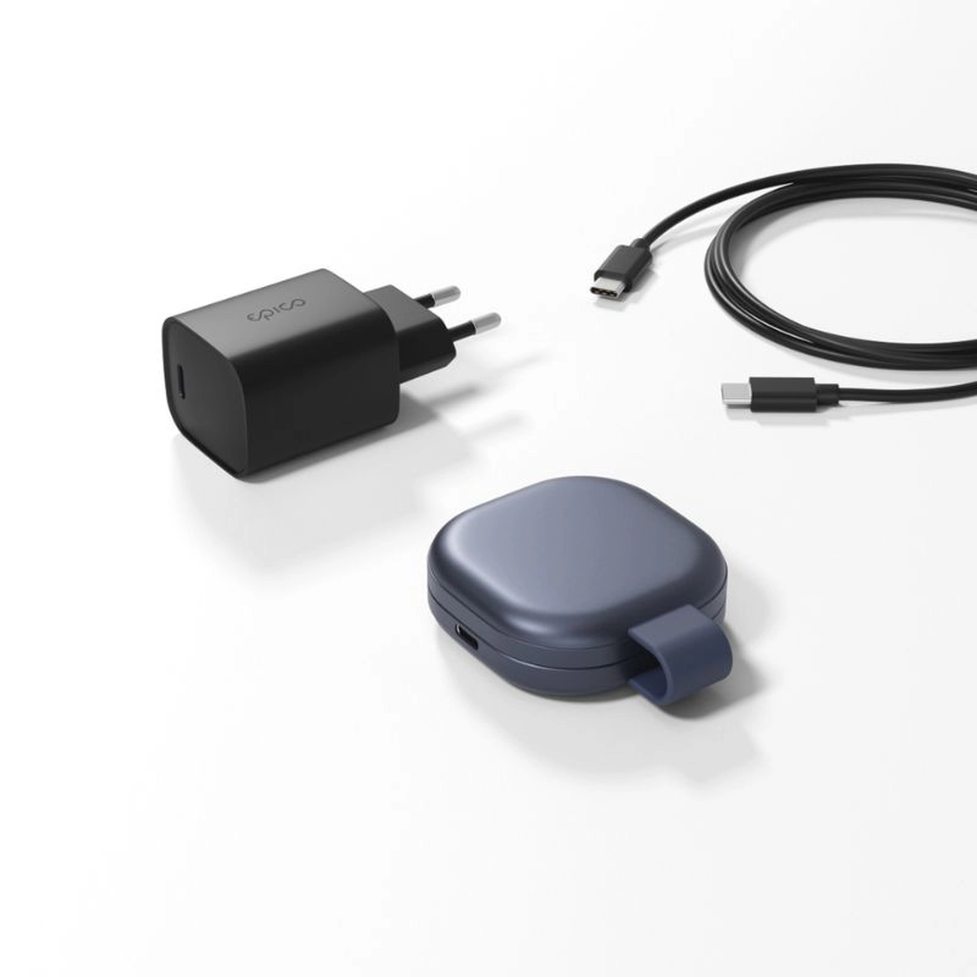 epico UltraBase Qi2 25W 2in1 összecsukható MagSafe töltő - mélykék