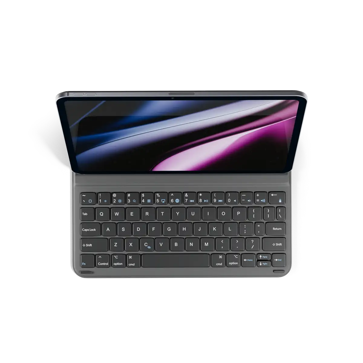 epico UltraBoard billentyűzetes tok iPad 10,9 (A14) / 11 (A16) - magyar - szürke