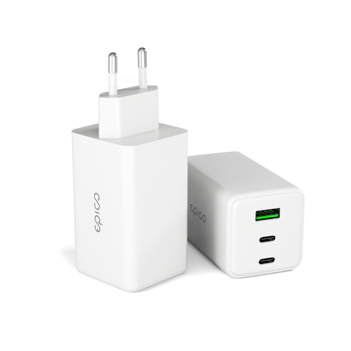 epico Ultraboost 100W GaN töltőadapter 2 USB-C és 1 USB-A porttal