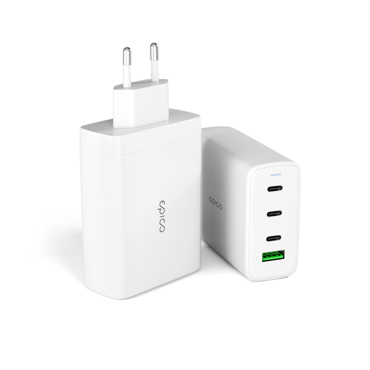 epico Ultraboost 140W GaN töltőadapter 3 USB-C és 1 USB-A porttal