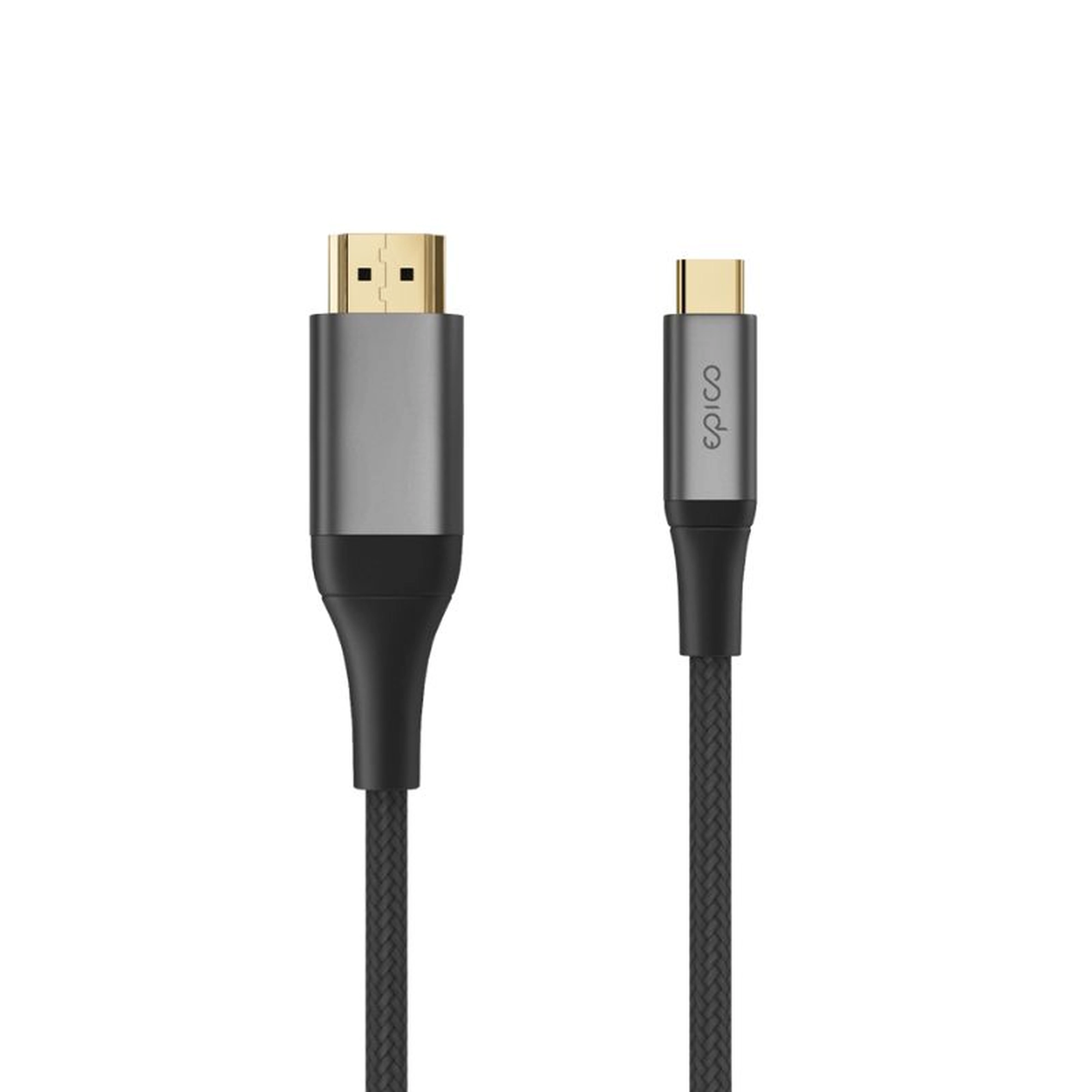 epico UltraLink USB-C/HDMI kábel 8K 60 Hz 2m - asztroszürke