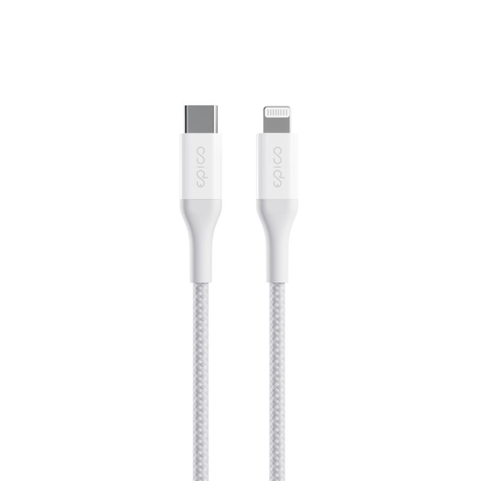 epico UltraLink USB-C/Lightning töltőkábel 2m - fehér