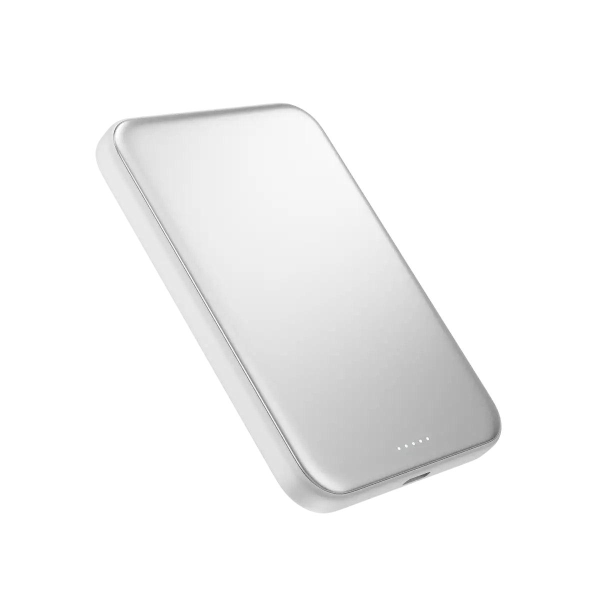 epico UltraPack Qi2 25W Slim alumínium MagSafe powerbank 5000 mAh - ezüst
