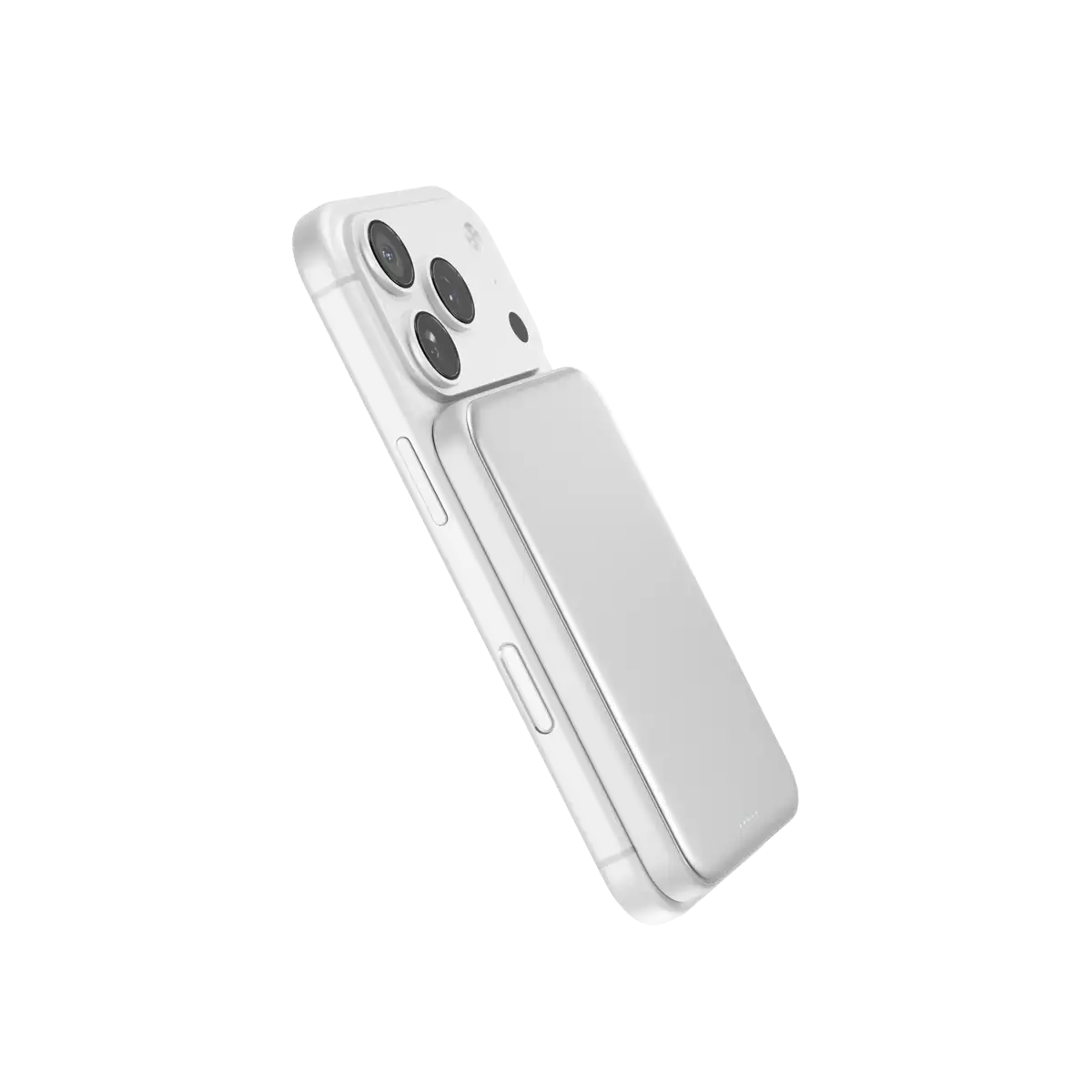 epico UltraPack Qi2 25W Slim alumínium MagSafe powerbank 5000 mAh - ezüst