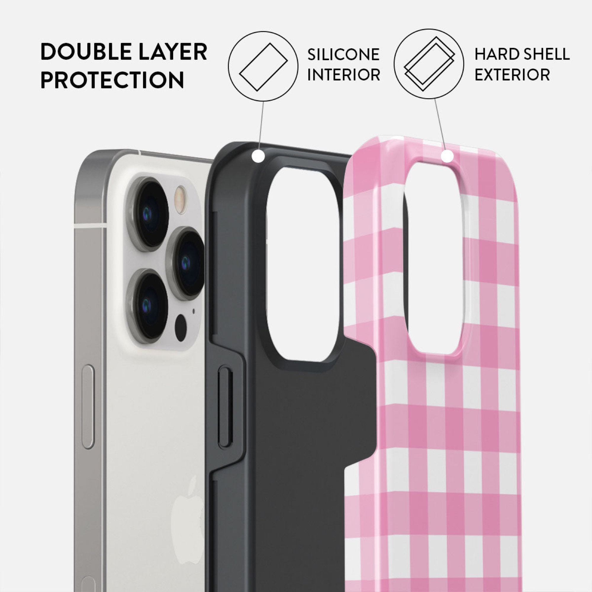 BURGA Tough MagSafe iPhone 15 Pro tok - Barbie rózsaszín