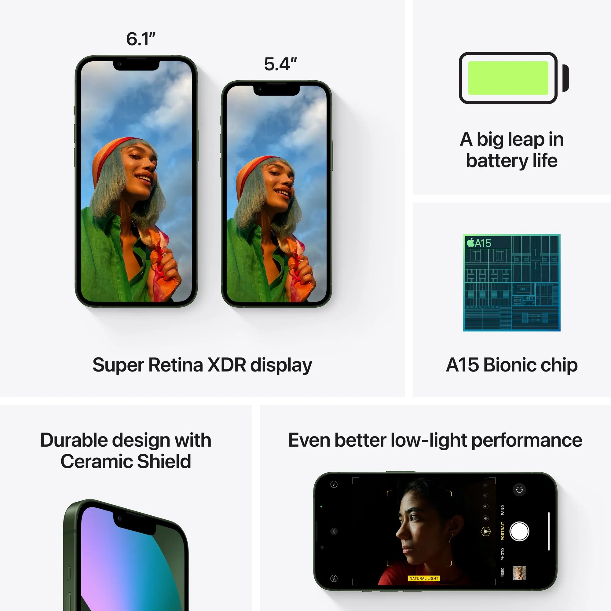 iPhone 13 256GB - zöld