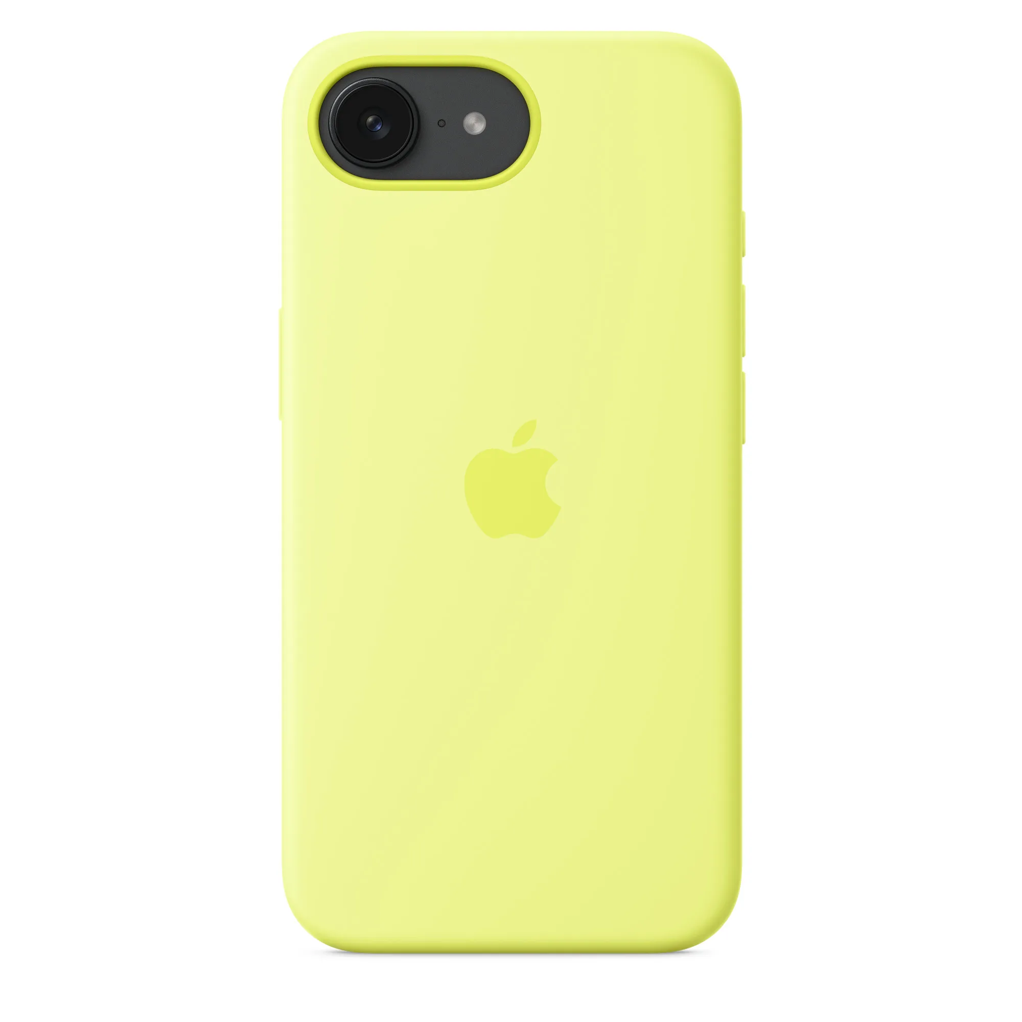 iPhone 16e-szilikontok – neonsárga