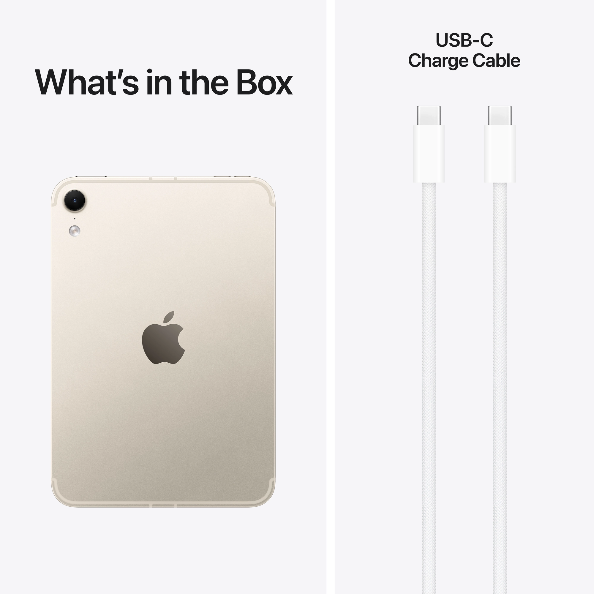 iPad mini (A20 Pro)  Wi-Fi + Cellular 512GB - csillagfény