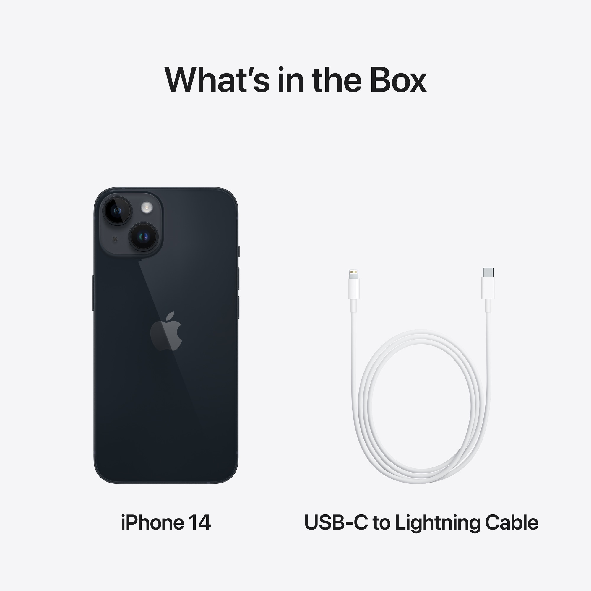 APPLE iPhone 14 128GB éjfekete