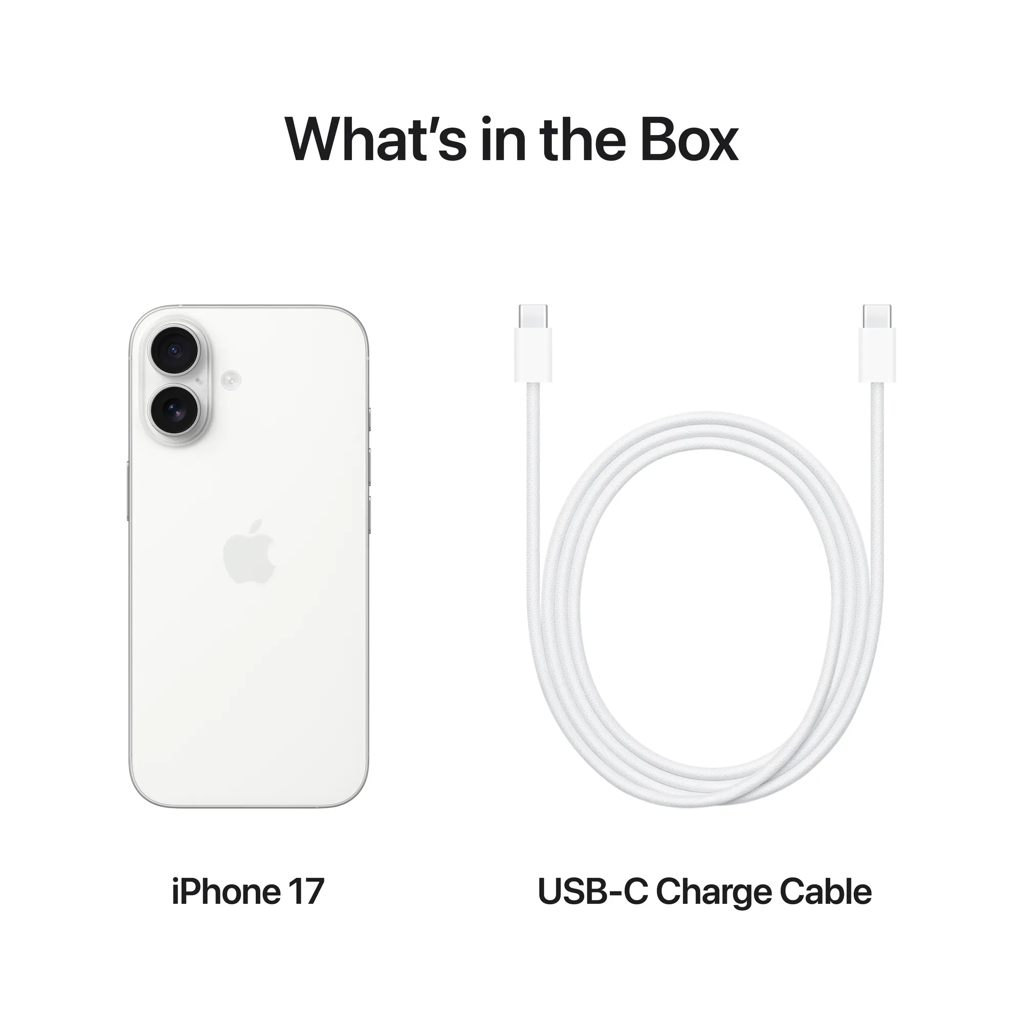 iPhone 17 256 GB - fehér