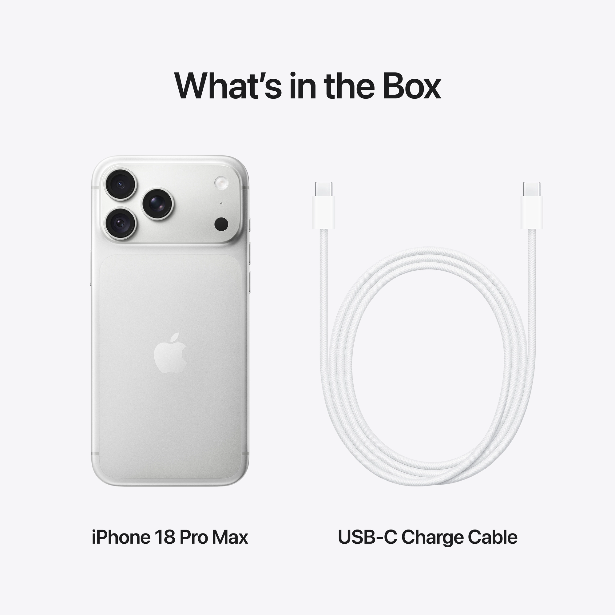 iPhone 18 Pro Max 2TB - ezüst