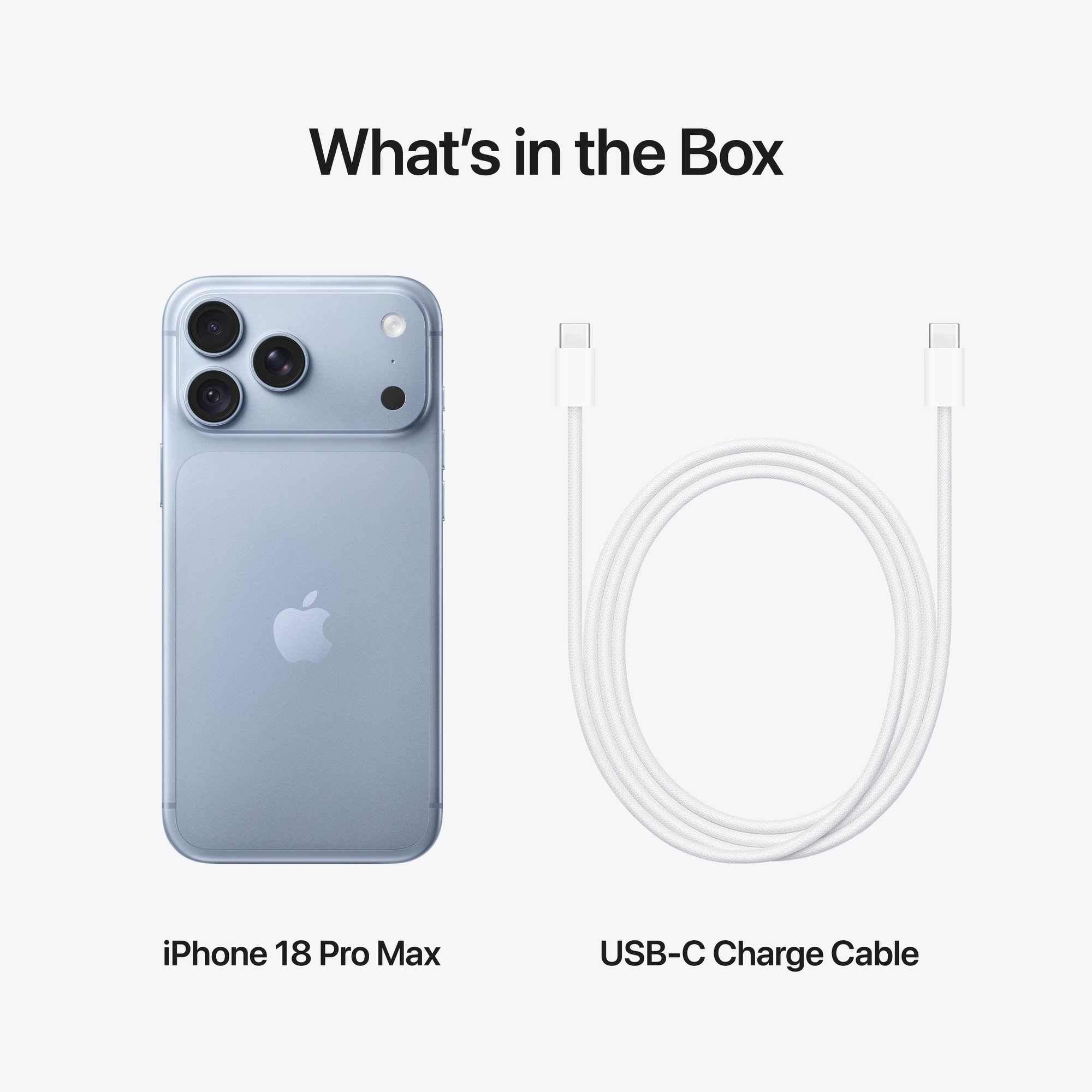 iPhone 18 Pro Max 512GB - gleccserszín