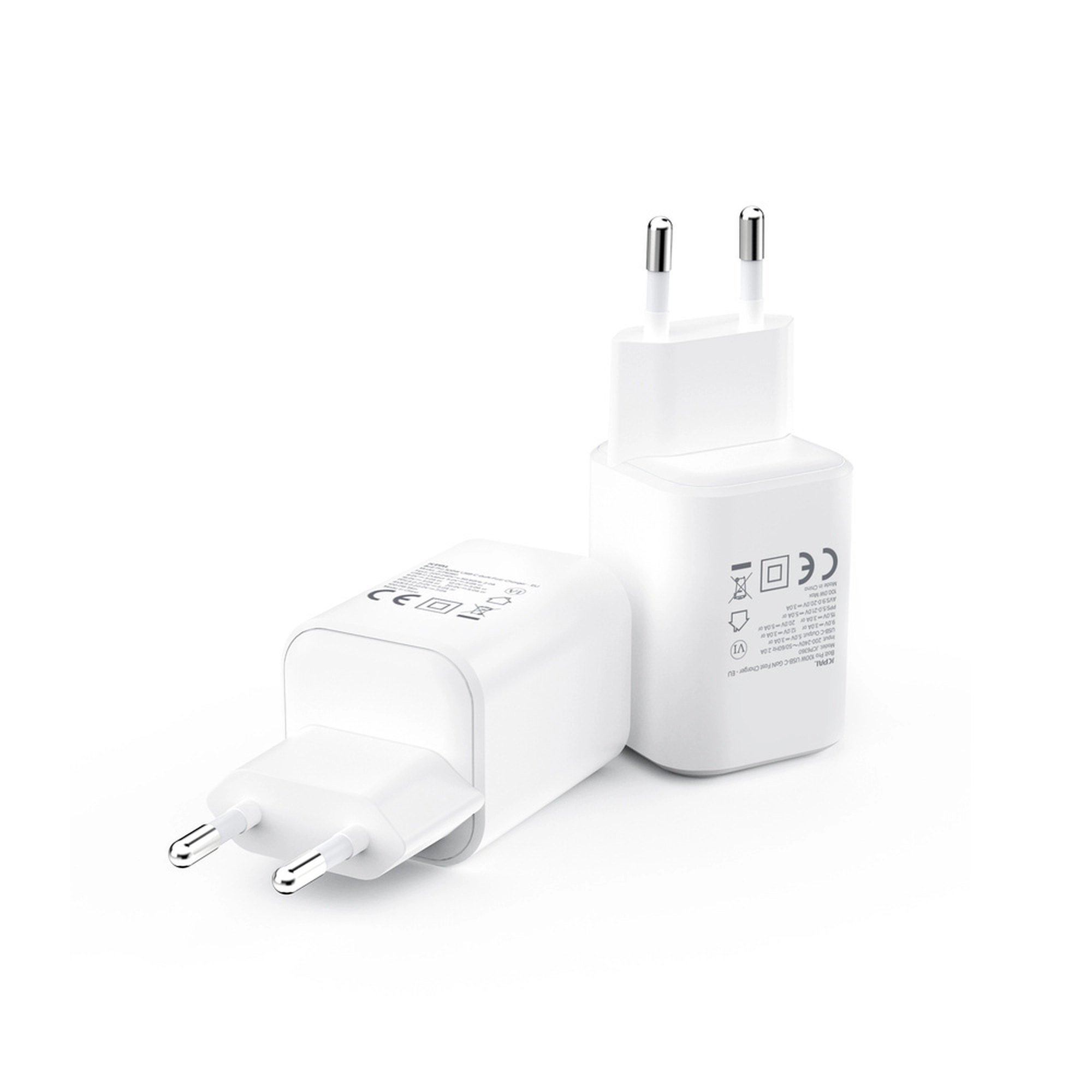 JCPal Bolt Pro 100W USB-C GaN  AVS gyorstöltő - fehér