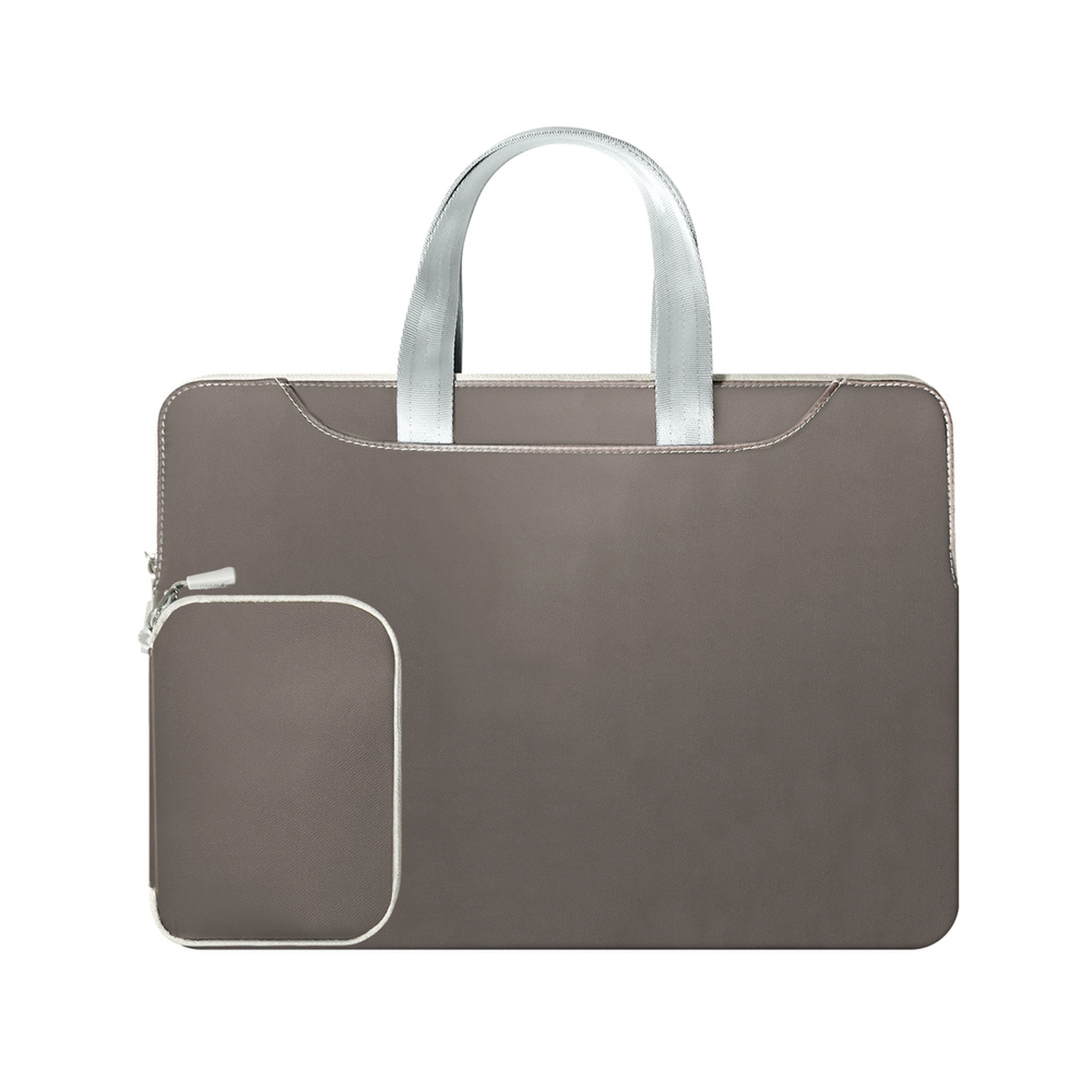 JCPAL Duet 13/14-inch MacBook Air / MacBook Pro táska - csokoládé és világos rózsaszín