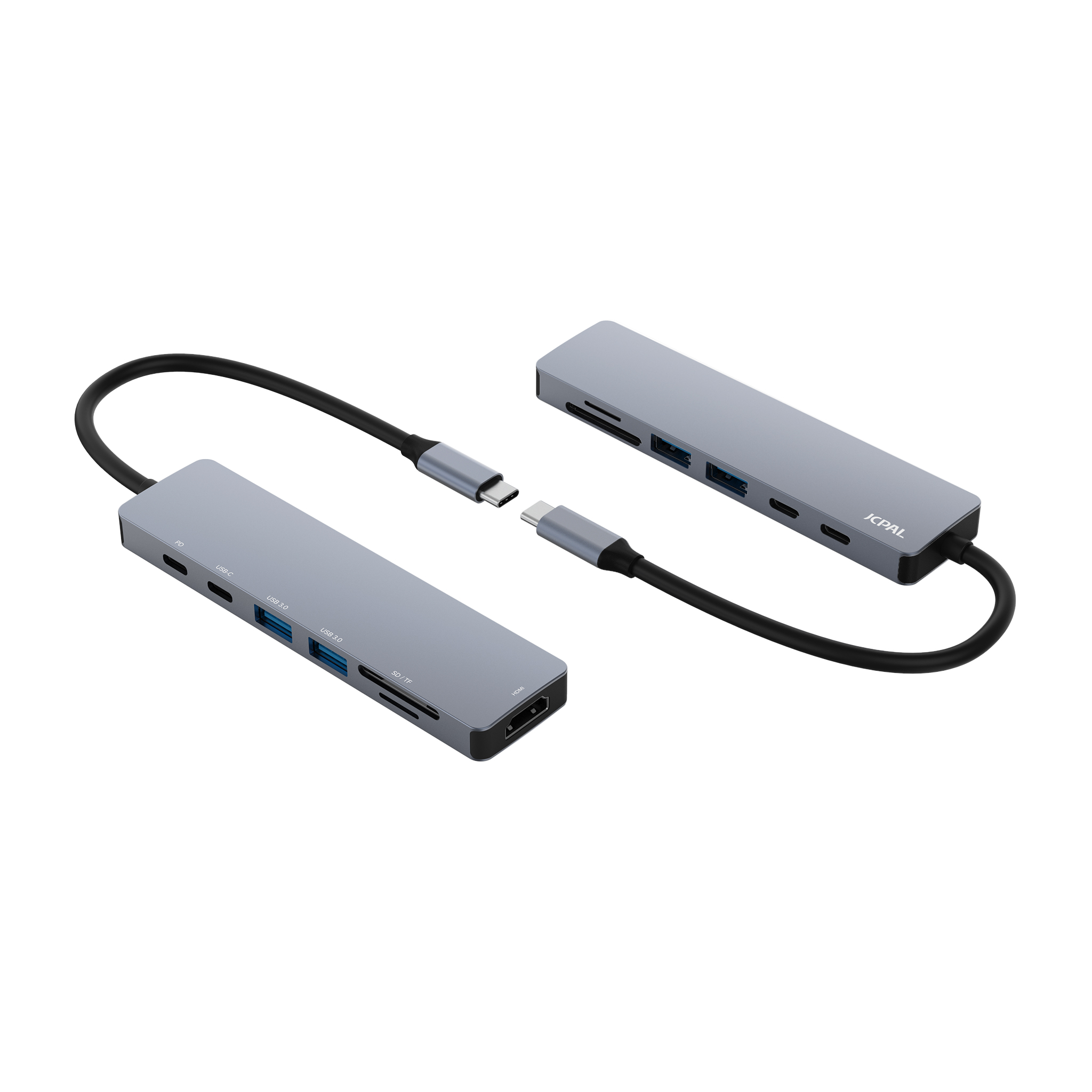 JCPal Linx USB-C 7in1 Hub