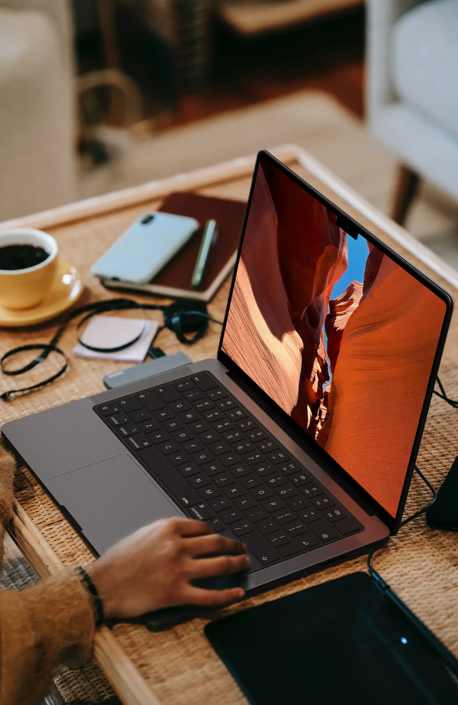 JCPal Verskin szilikon billentyűzetvédő fólia - MacBook Air 13/15, Pro 14/16 (2021-2026) - nemzetközi angol kiosztás