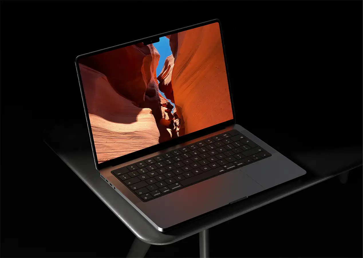 JCPal Verskin szilikon billentyűzetvédő fólia - MacBook Air 13/15, Pro 14/16 (2021-2026) - nemzetközi angol kiosztás
