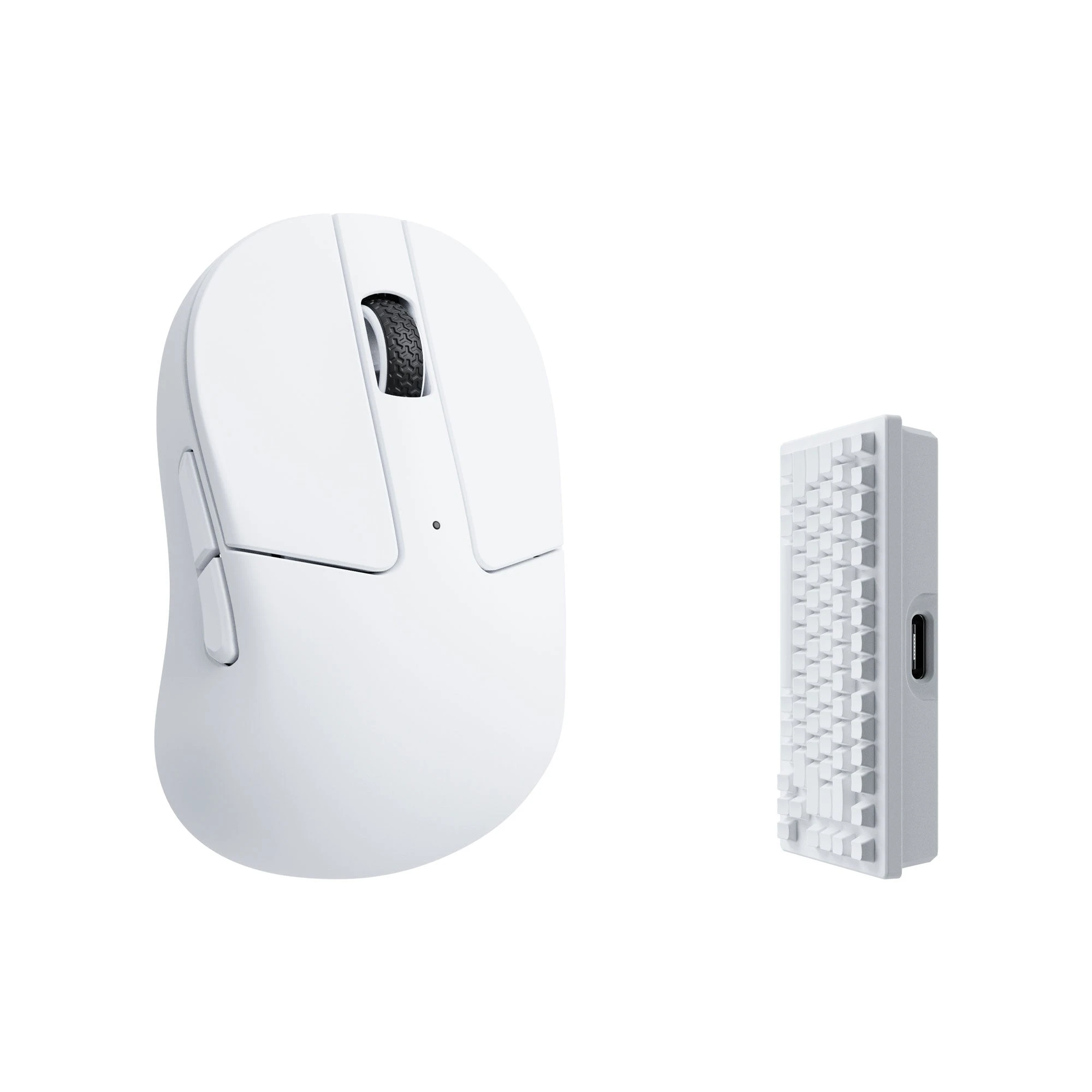 Keychron M4 optikai vezeték nélküli egér - fehér