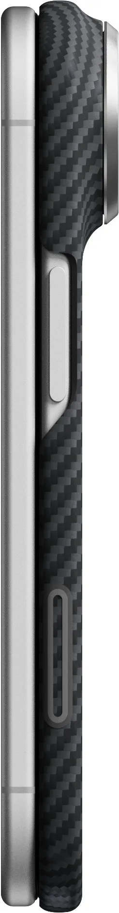 Pitaka Back Cover Edge iPhone Duo tok - fekete