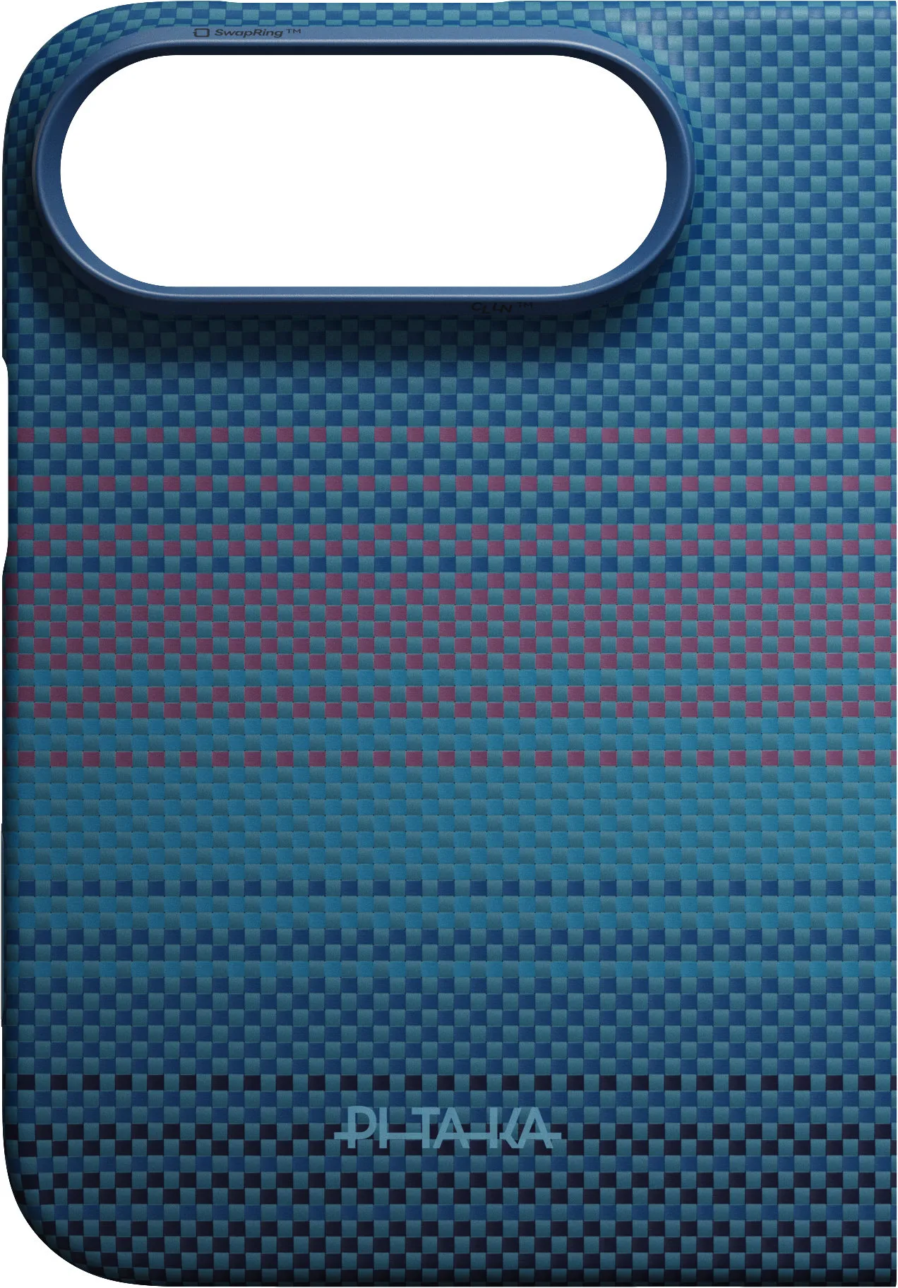 Pitaka Back Cover Edge iPhone Duo tok - kék