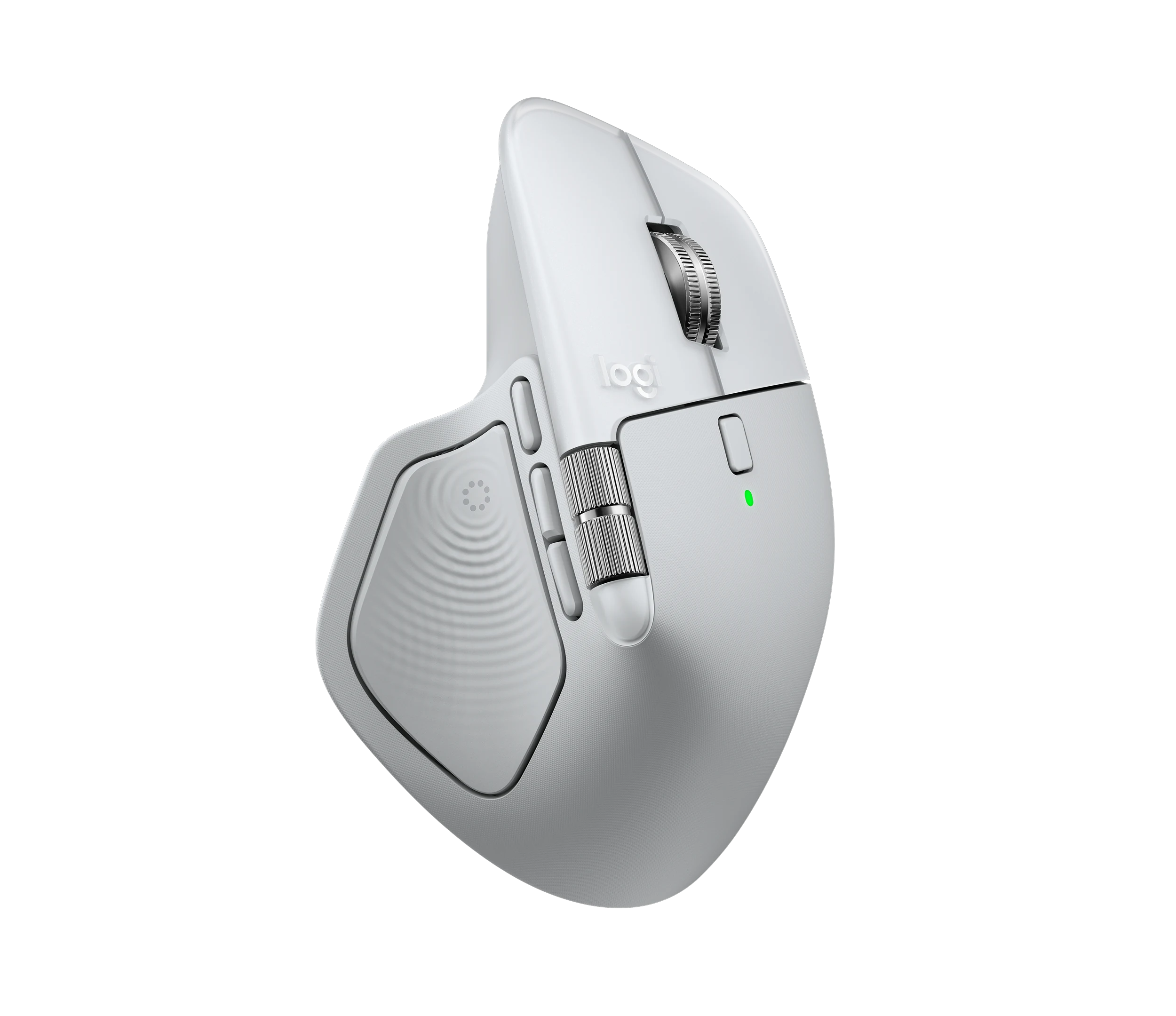 Logitech MX Master 4 vezeték nélküli egér Machez - ezüstfehér