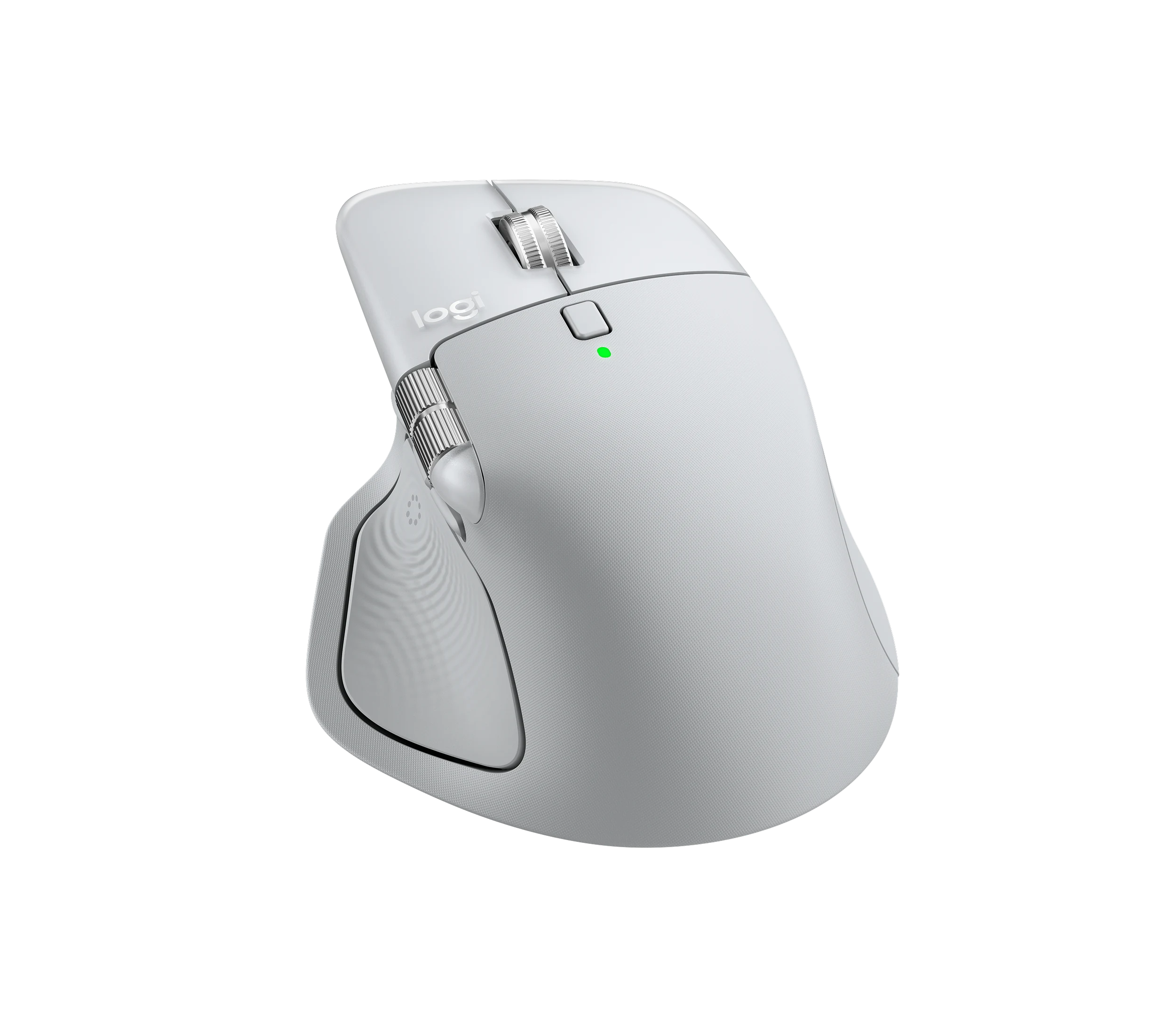 Logitech MX Master 4 vezeték nélküli egér Machez - ezüstfehér