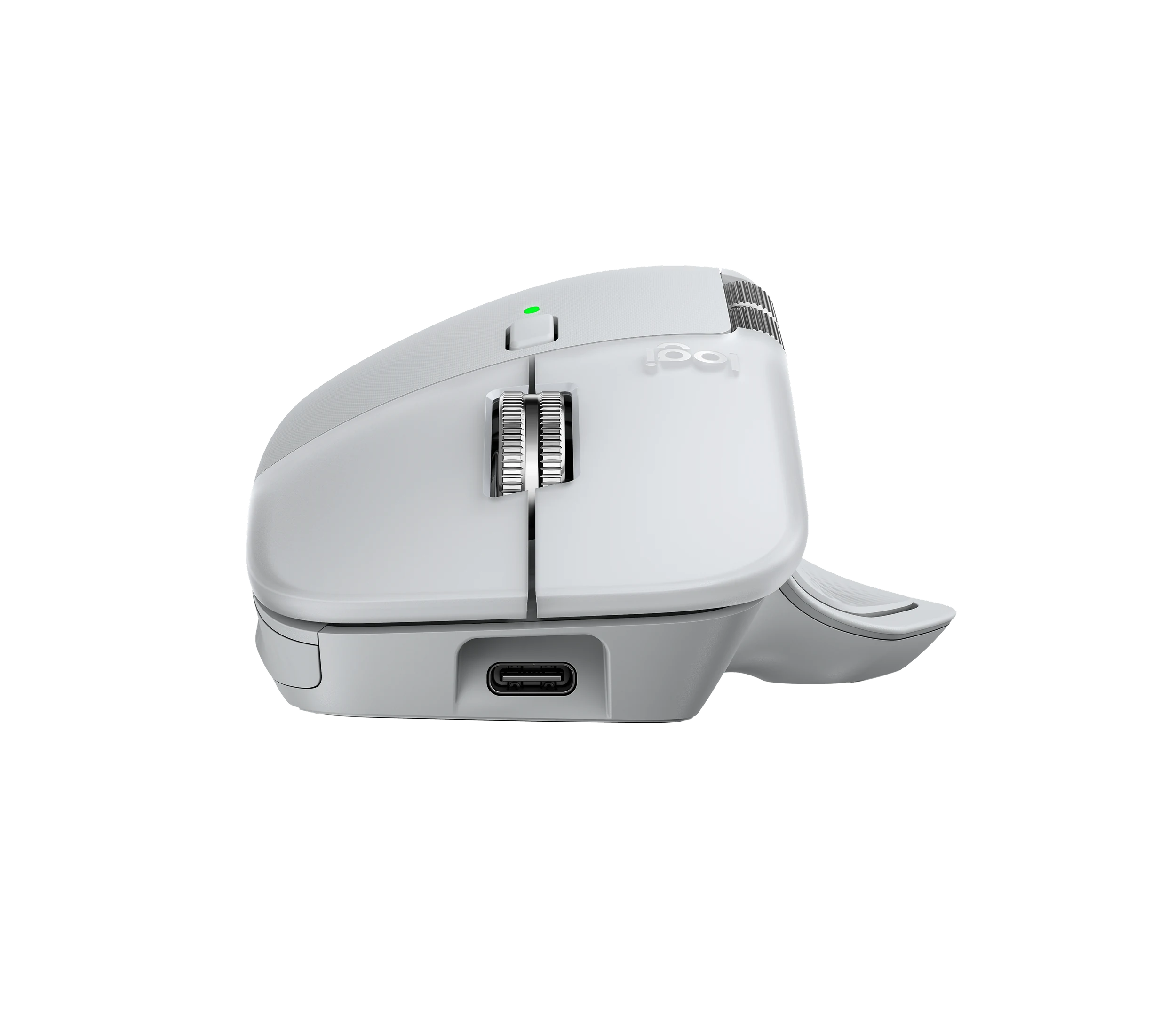 Logitech MX Master 4 vezeték nélküli egér Machez - ezüstfehér