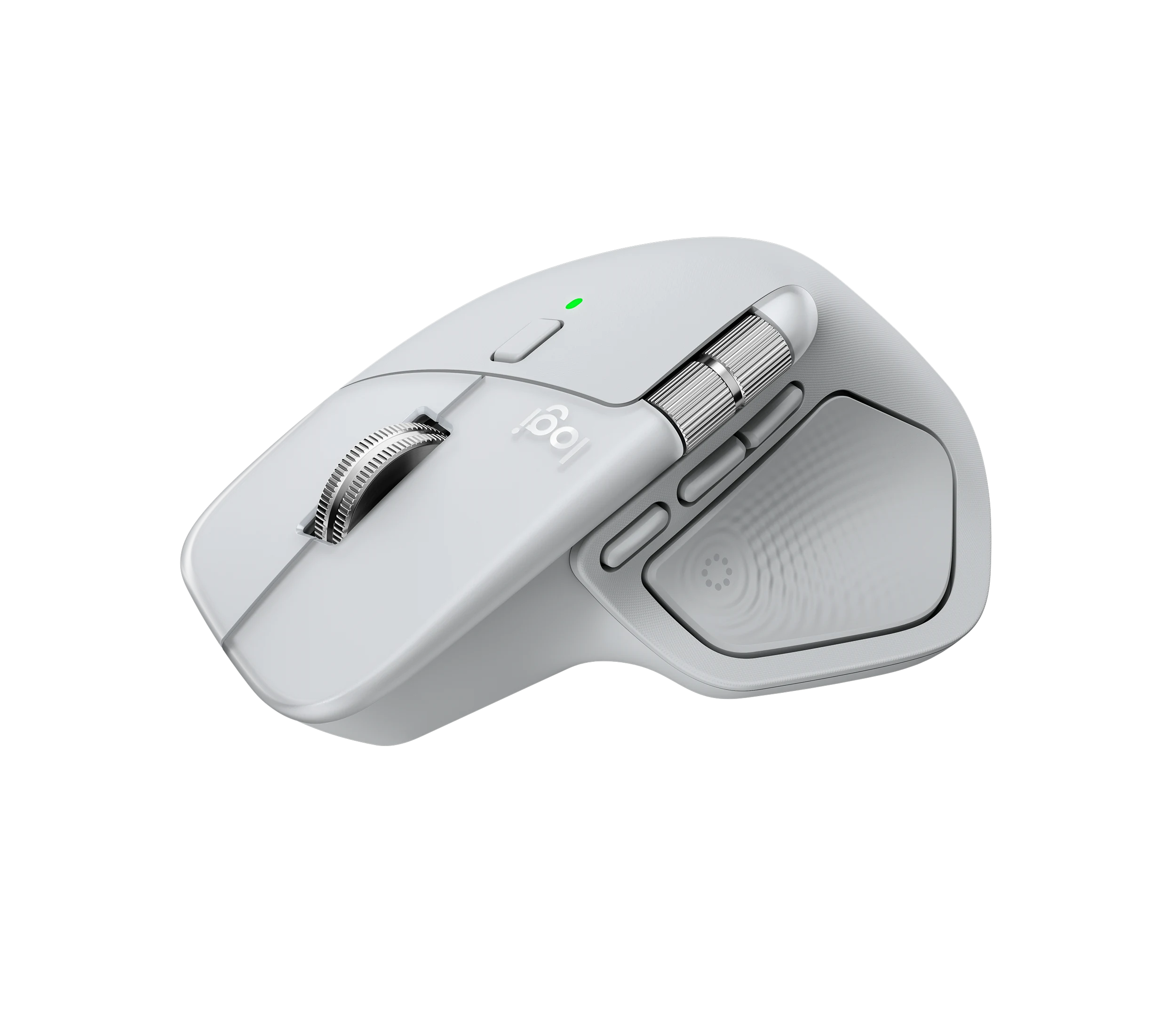 Logitech MX Master 4 vezeték nélküli egér Machez - ezüstfehér