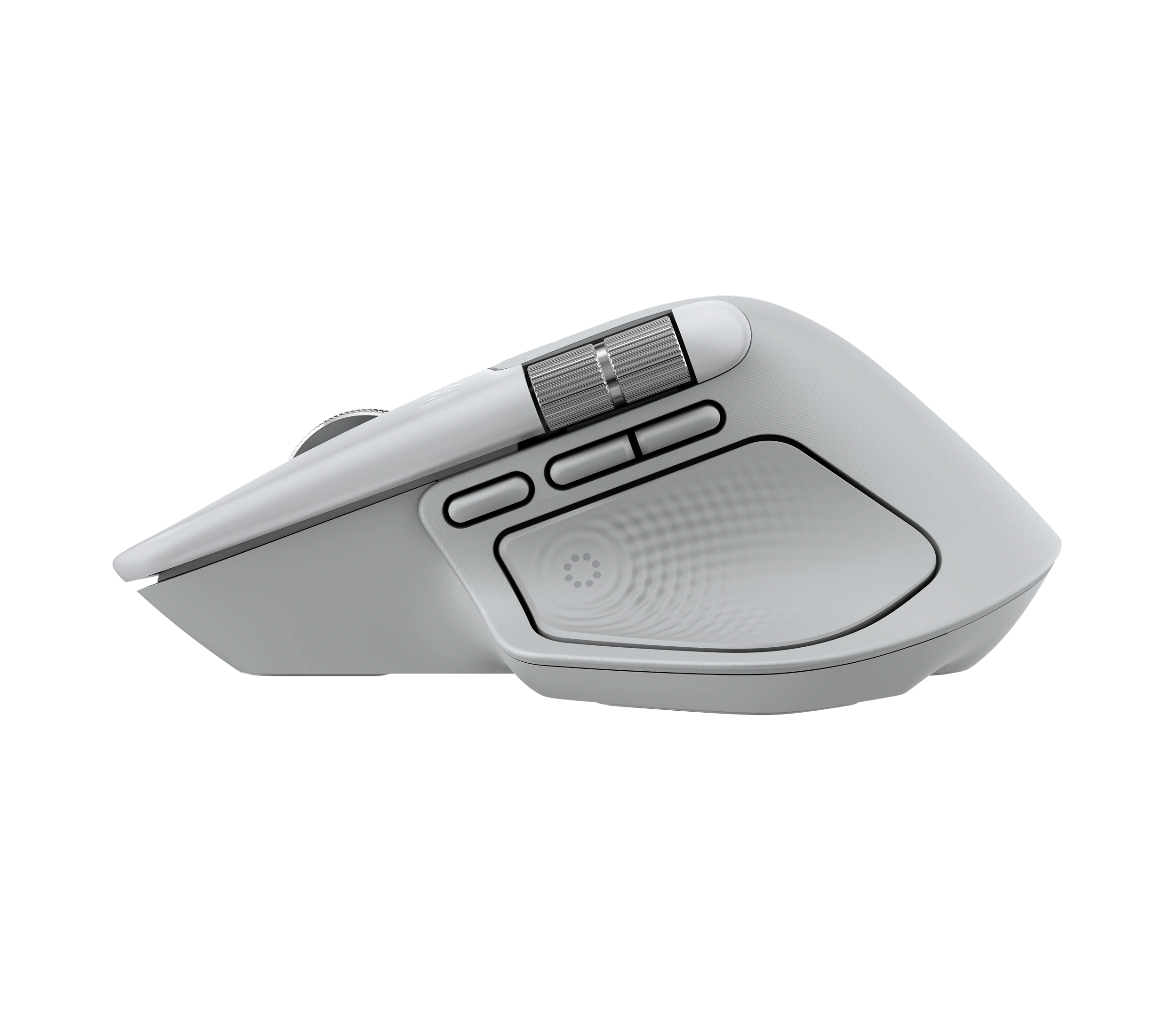 Logitech MX Master 4 vezeték nélküli egér Machez - ezüstfehér